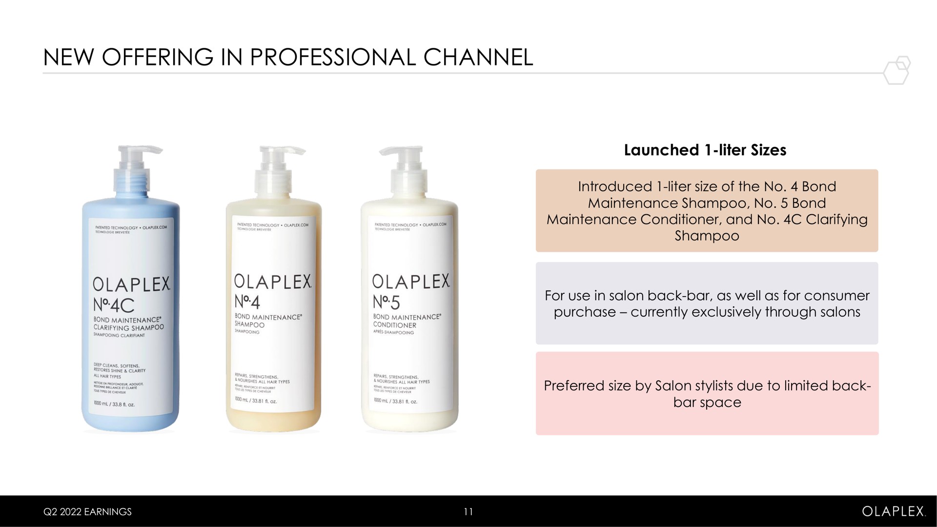 new offering in professional channel | Olaplex