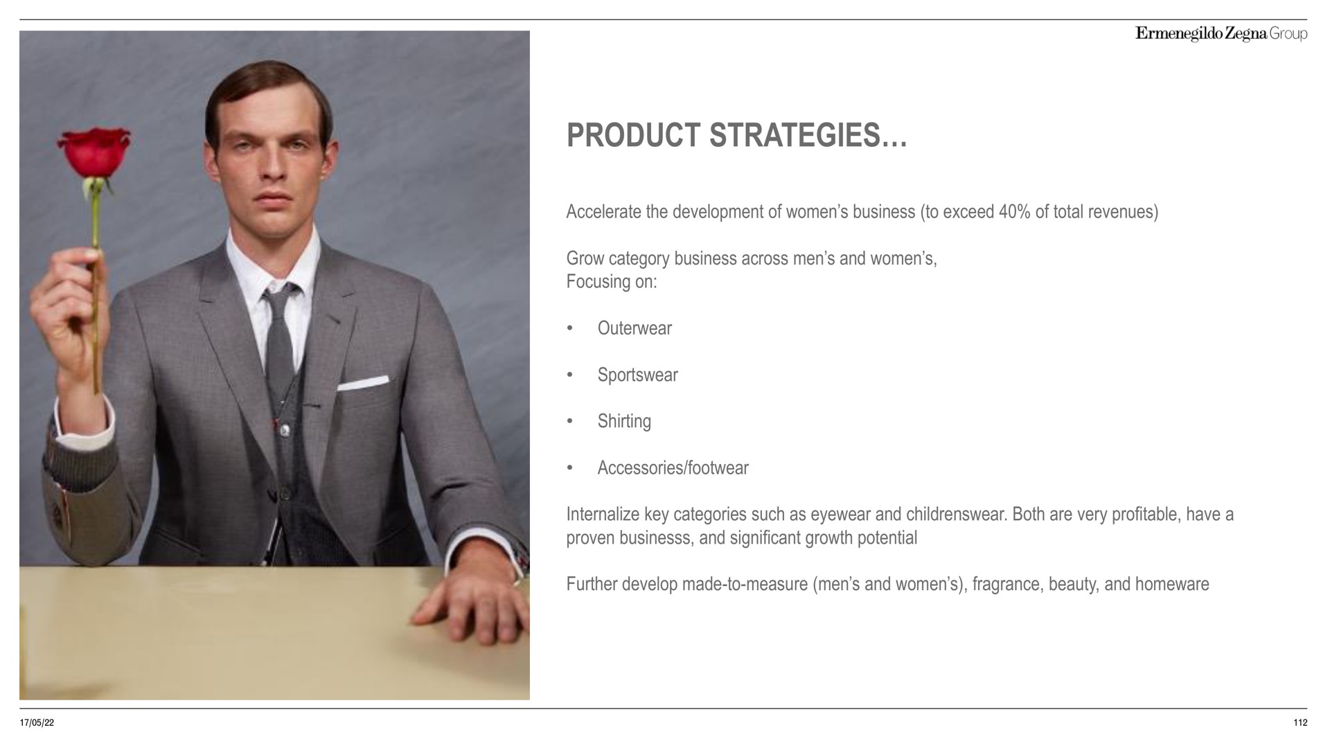 product strategies | Zegna