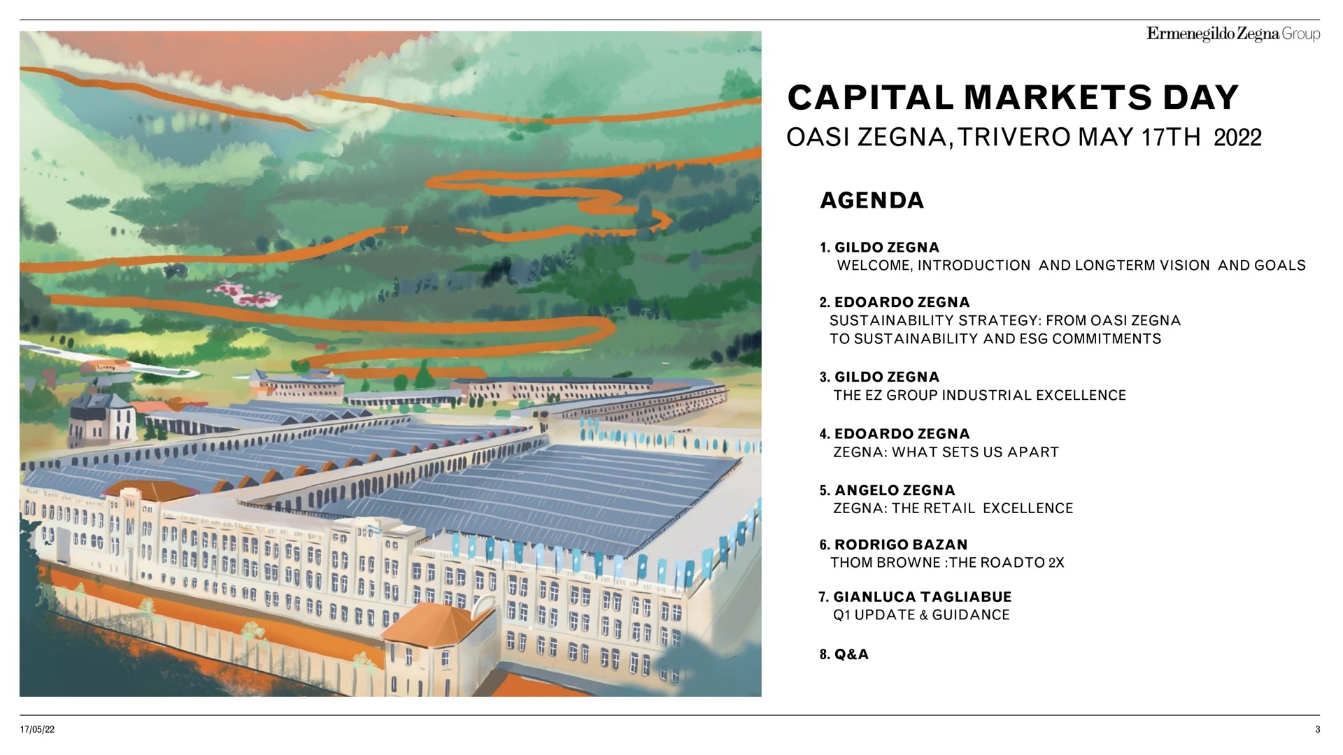 capital markets day may | Zegna