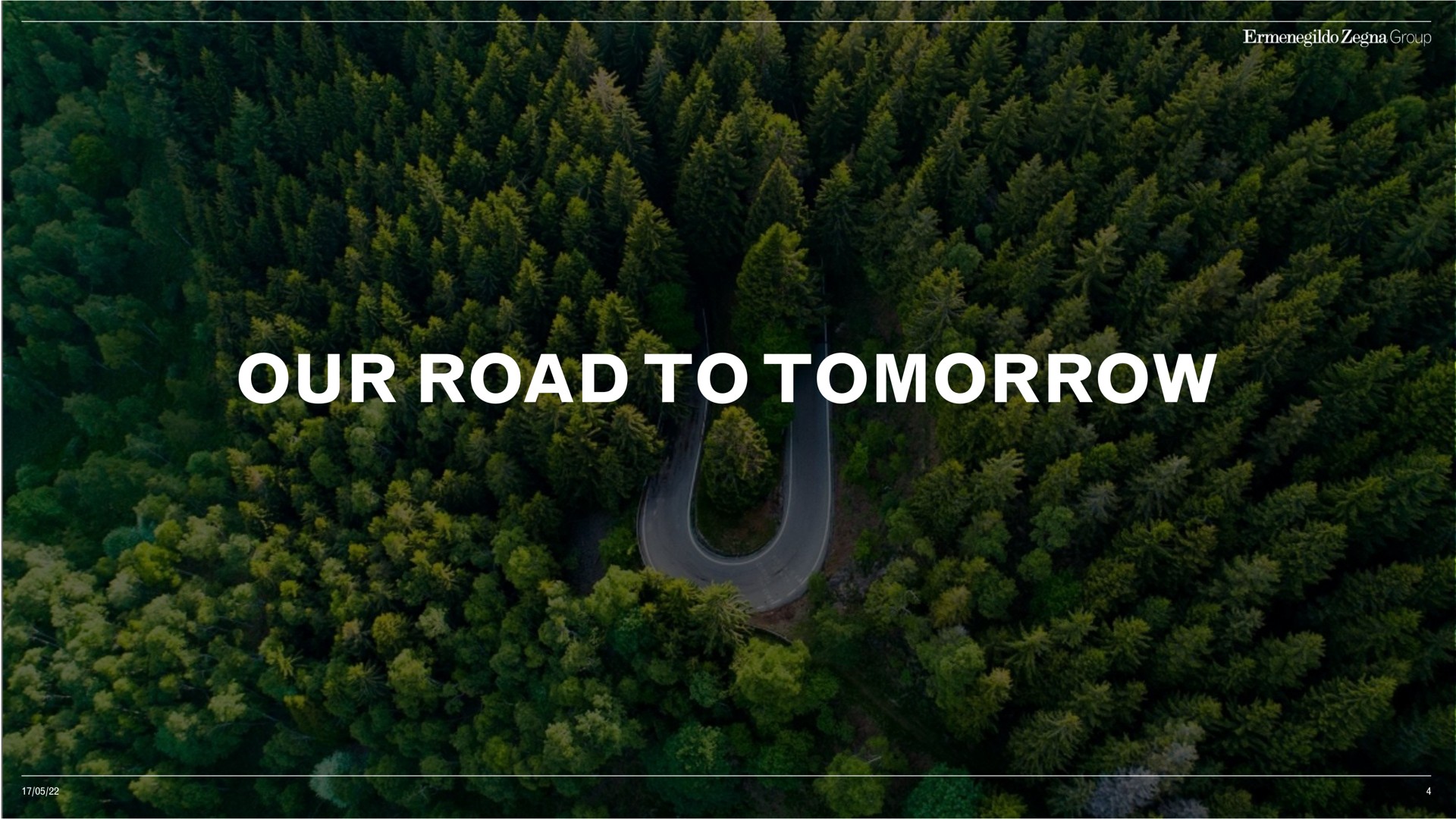 our road to tomorrow | Zegna