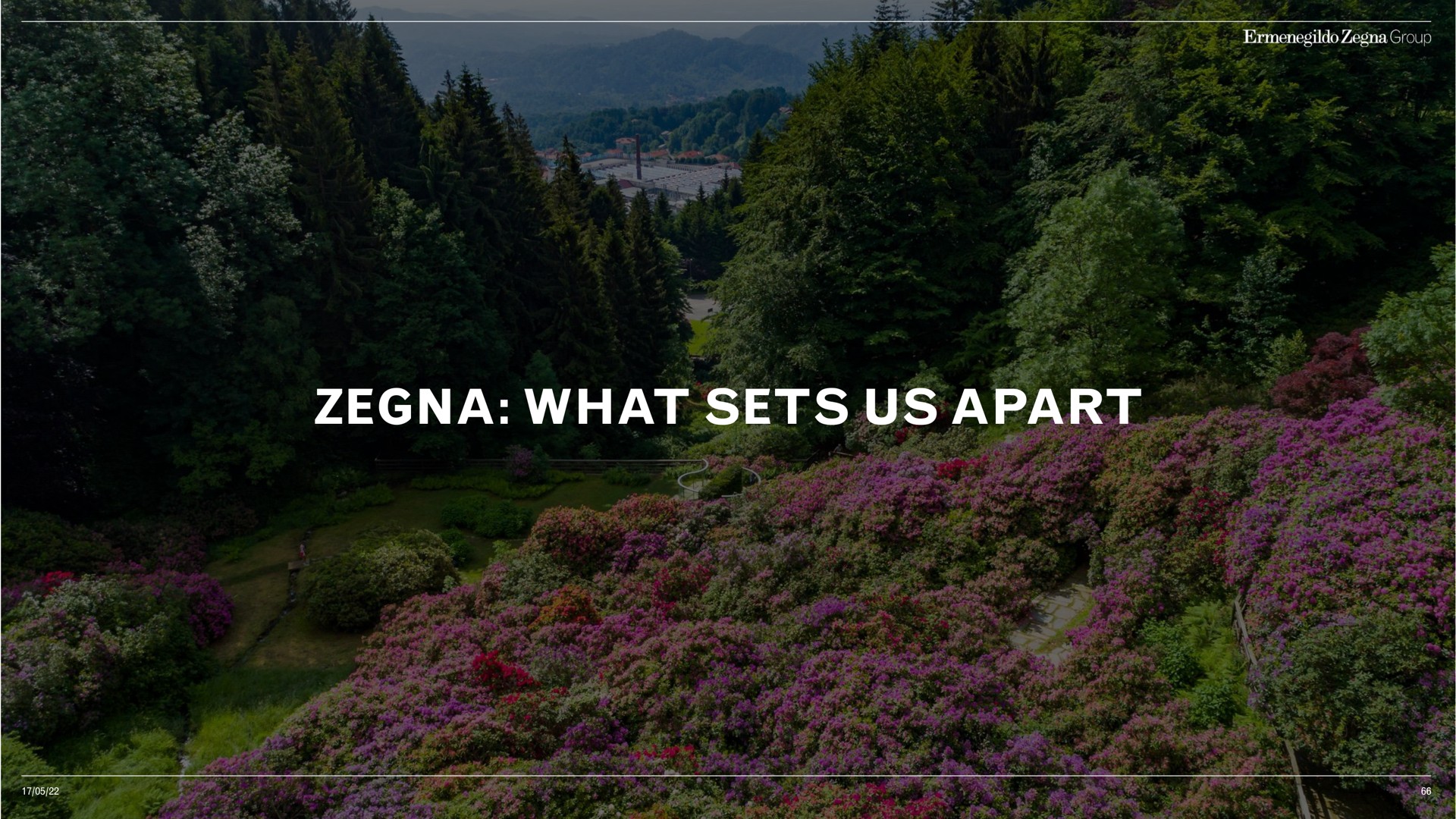 what sets us apart | Zegna