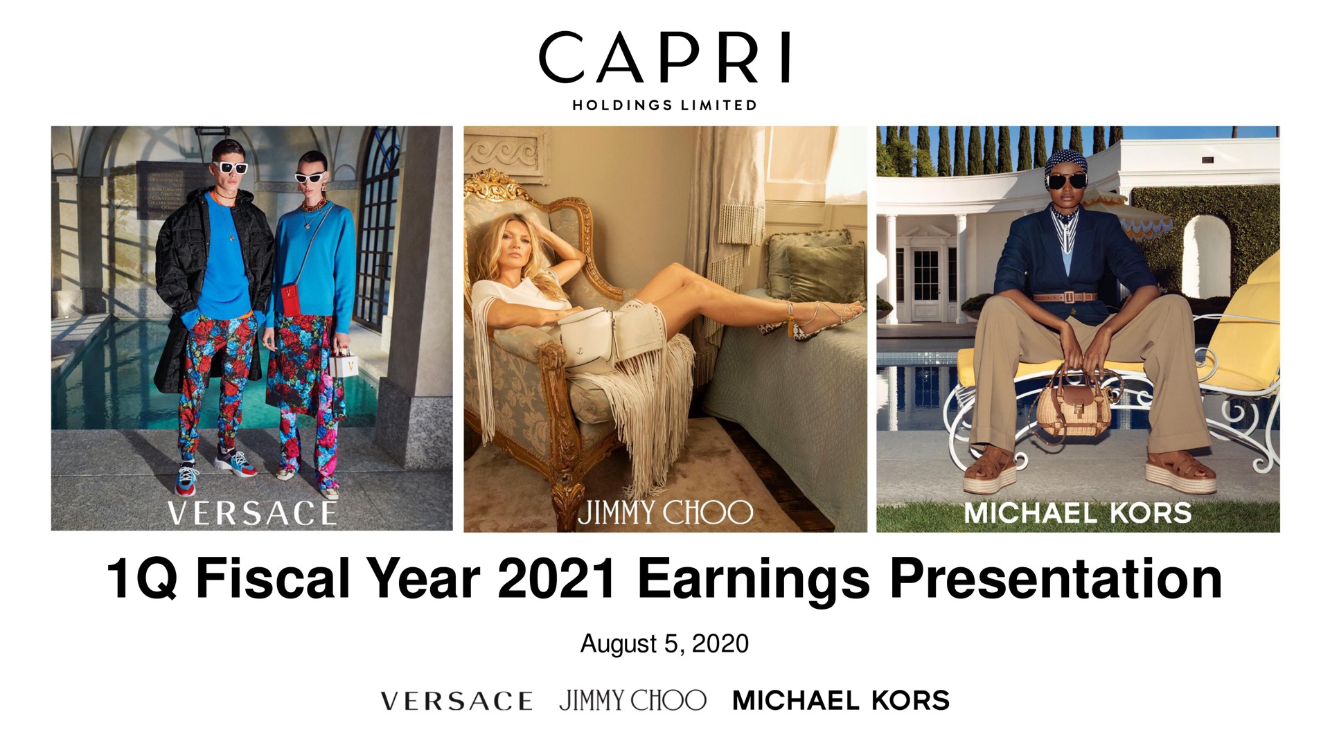 fiscal year earnings presentation ani i | Capri Holdings