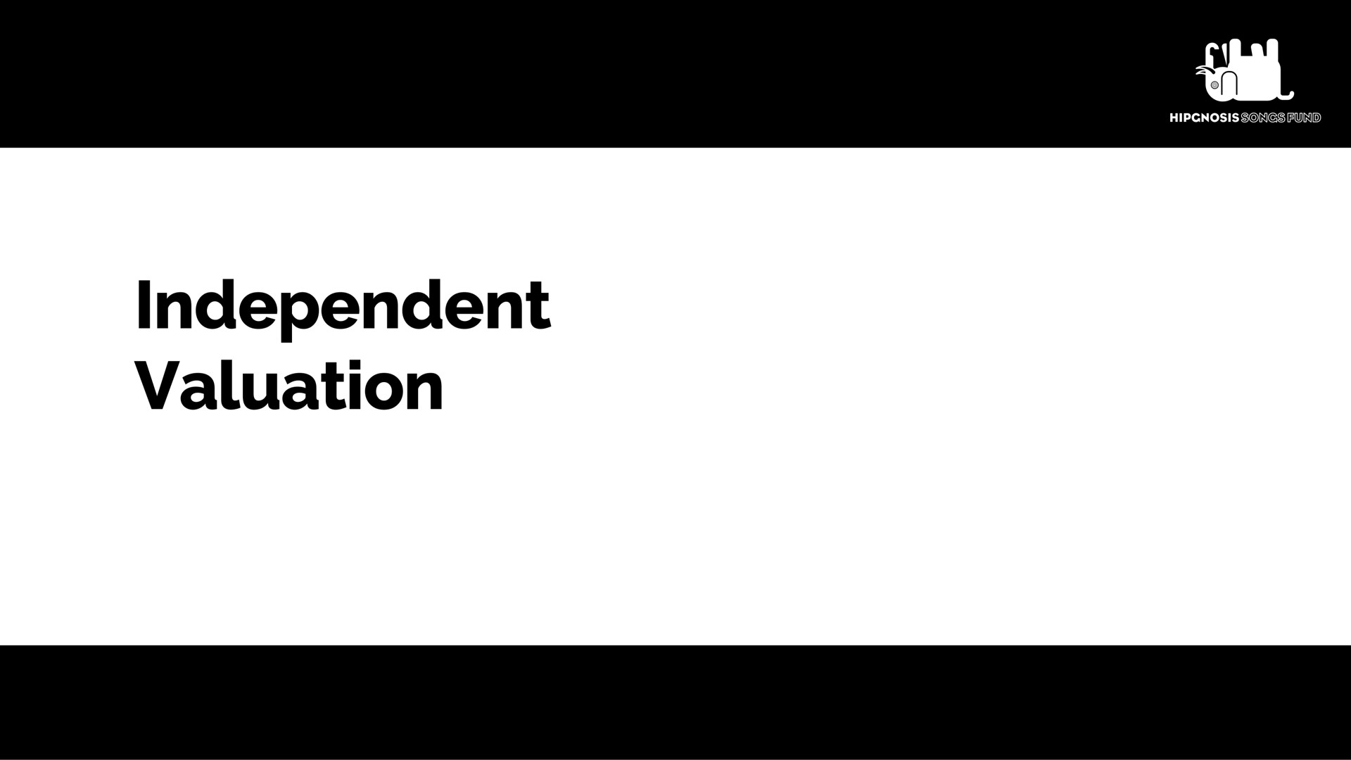 independent valuation | Hipgnosis Songs Fund
