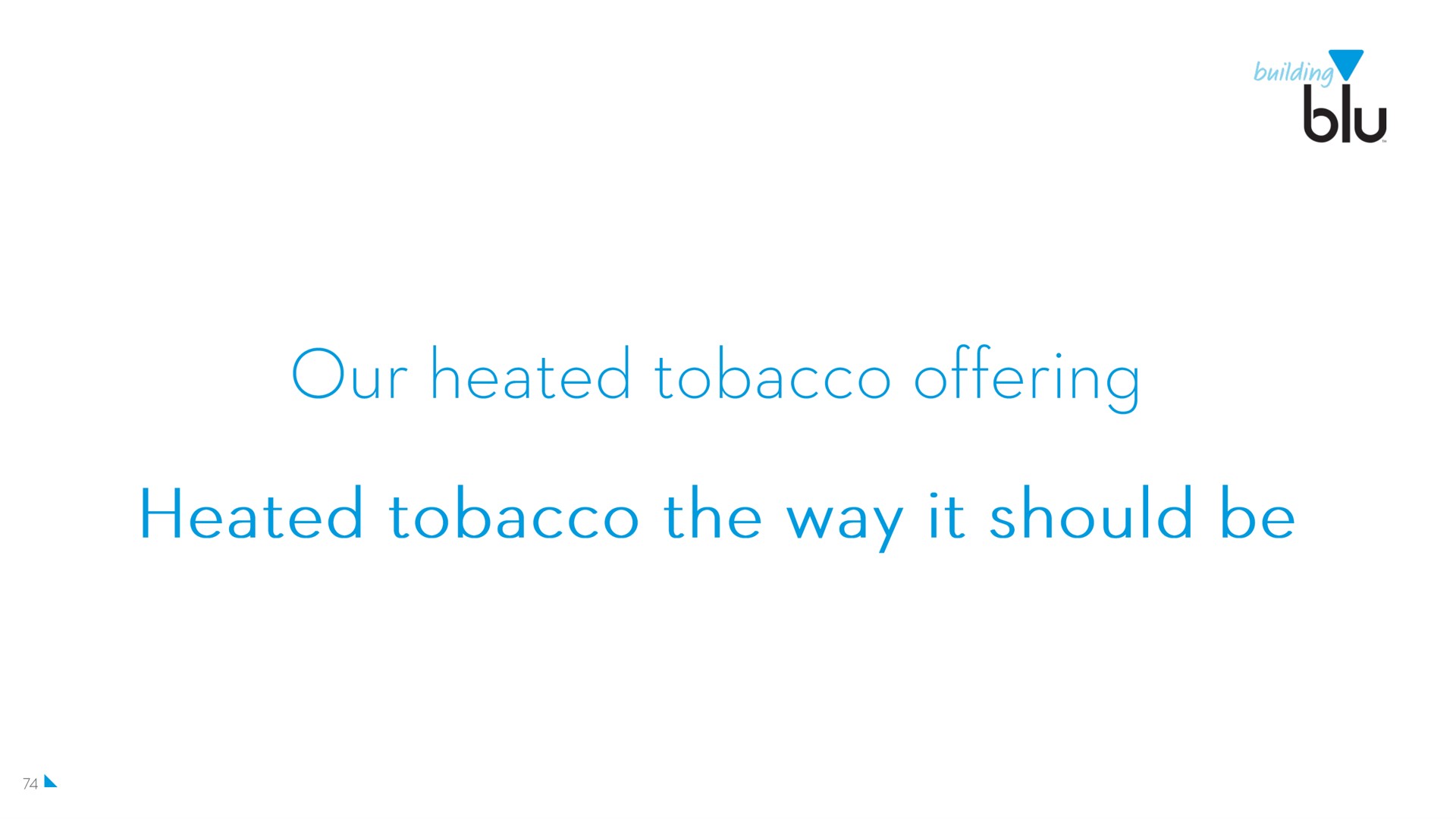 our heated tobacco heated tobacco the way it should be | Imperial Brands