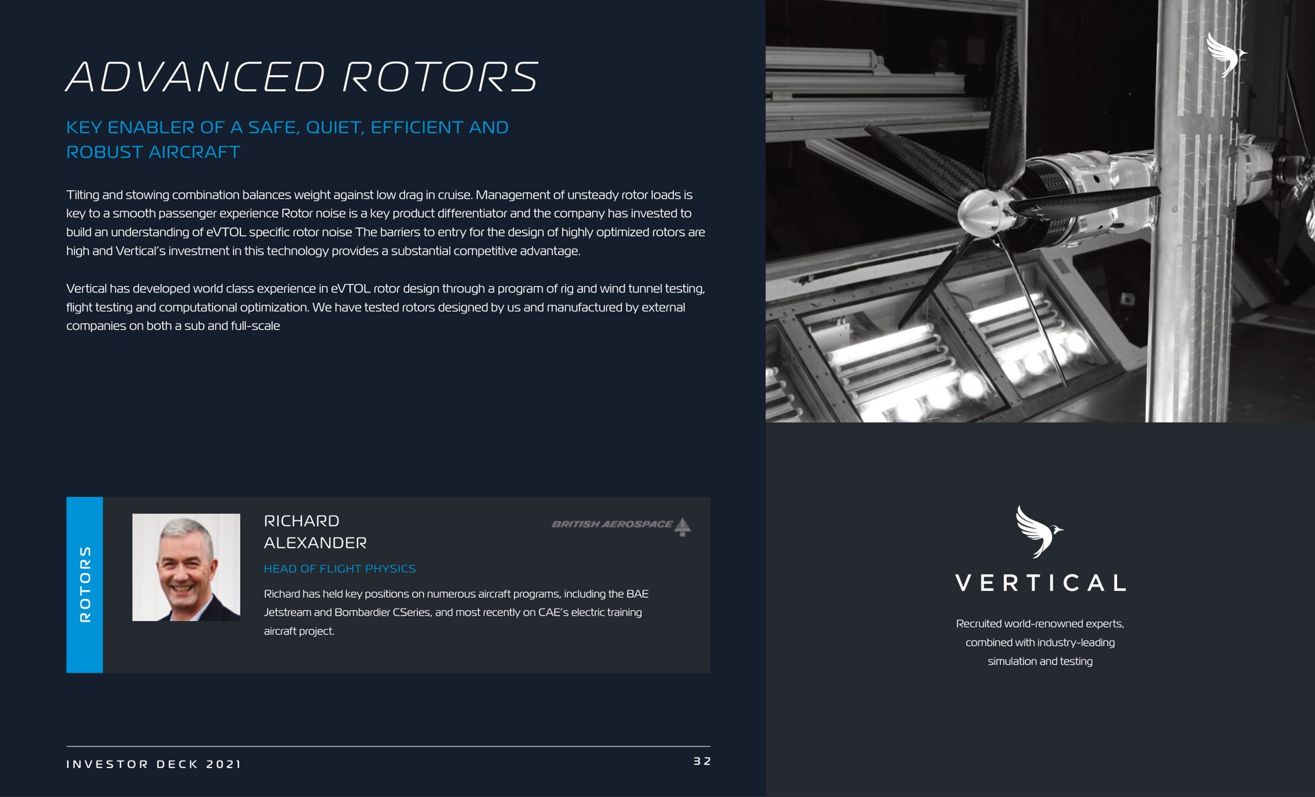 rotor advanced rotors vertical | Vertical Aerospace
