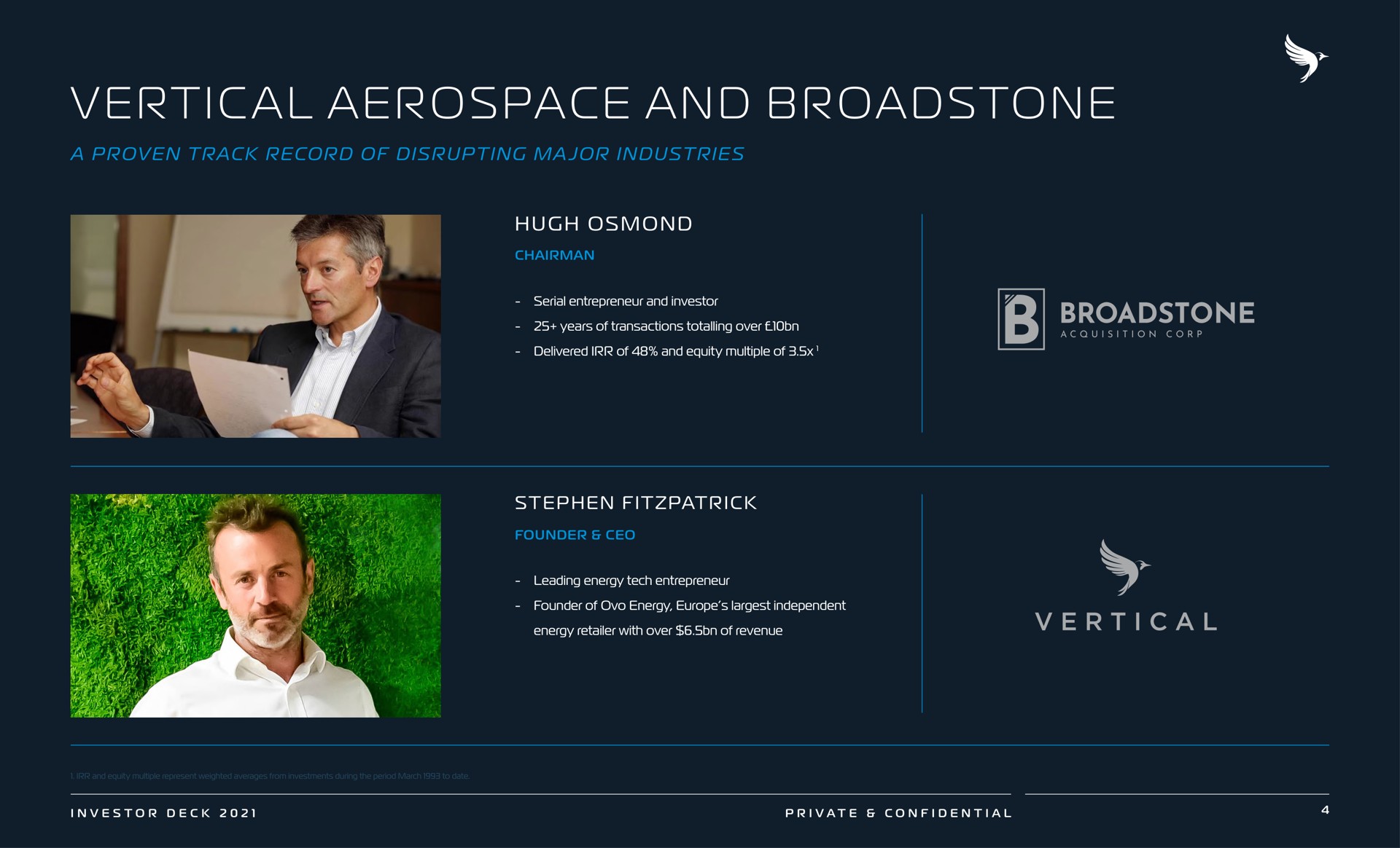 aer space and vertical vertical | Vertical Aerospace