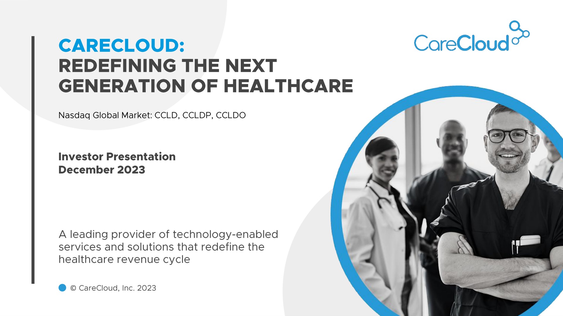 redefining the next generation of | CareCloud