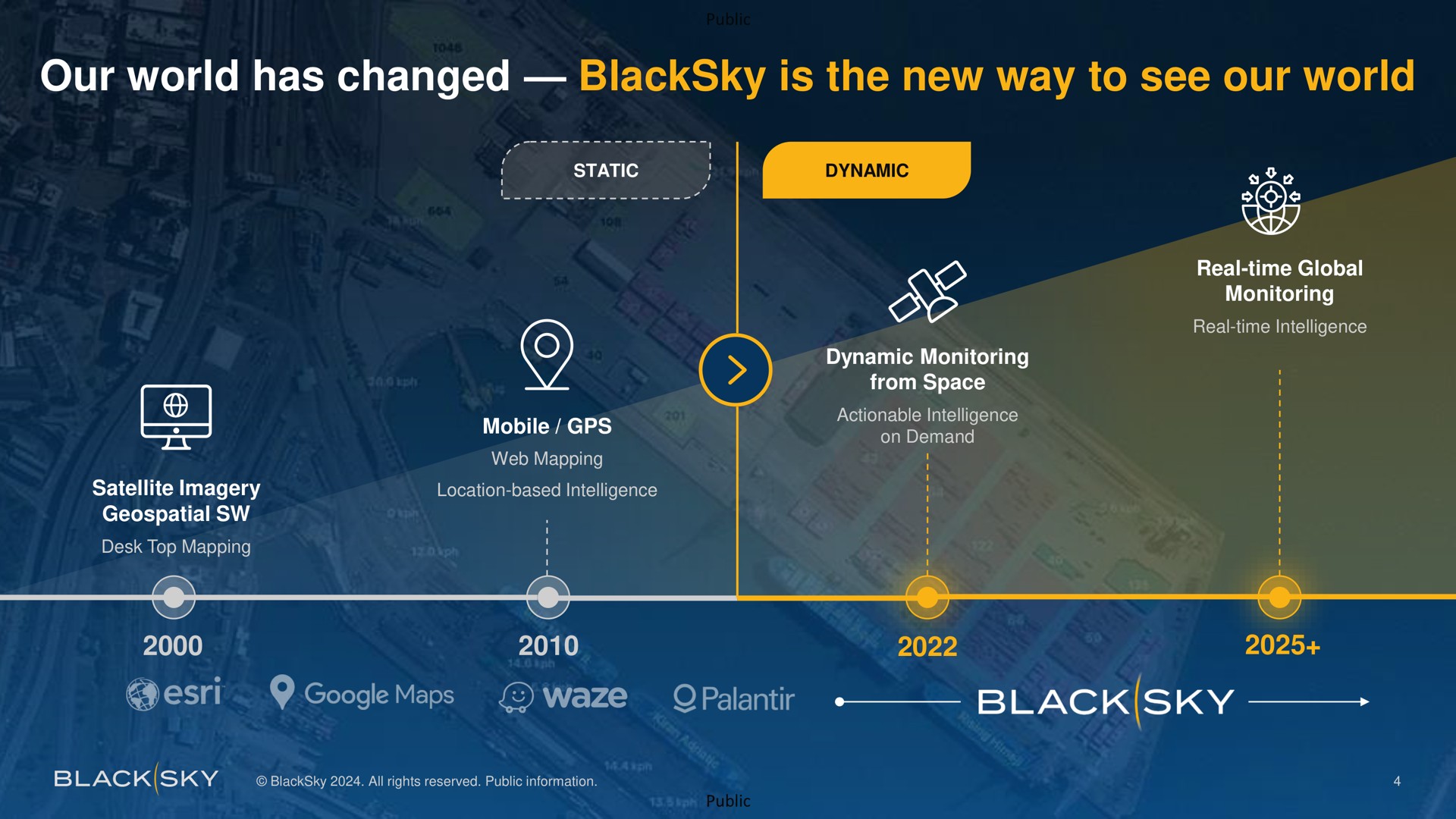 our world has changed is the new way to see our world black | BlackSky