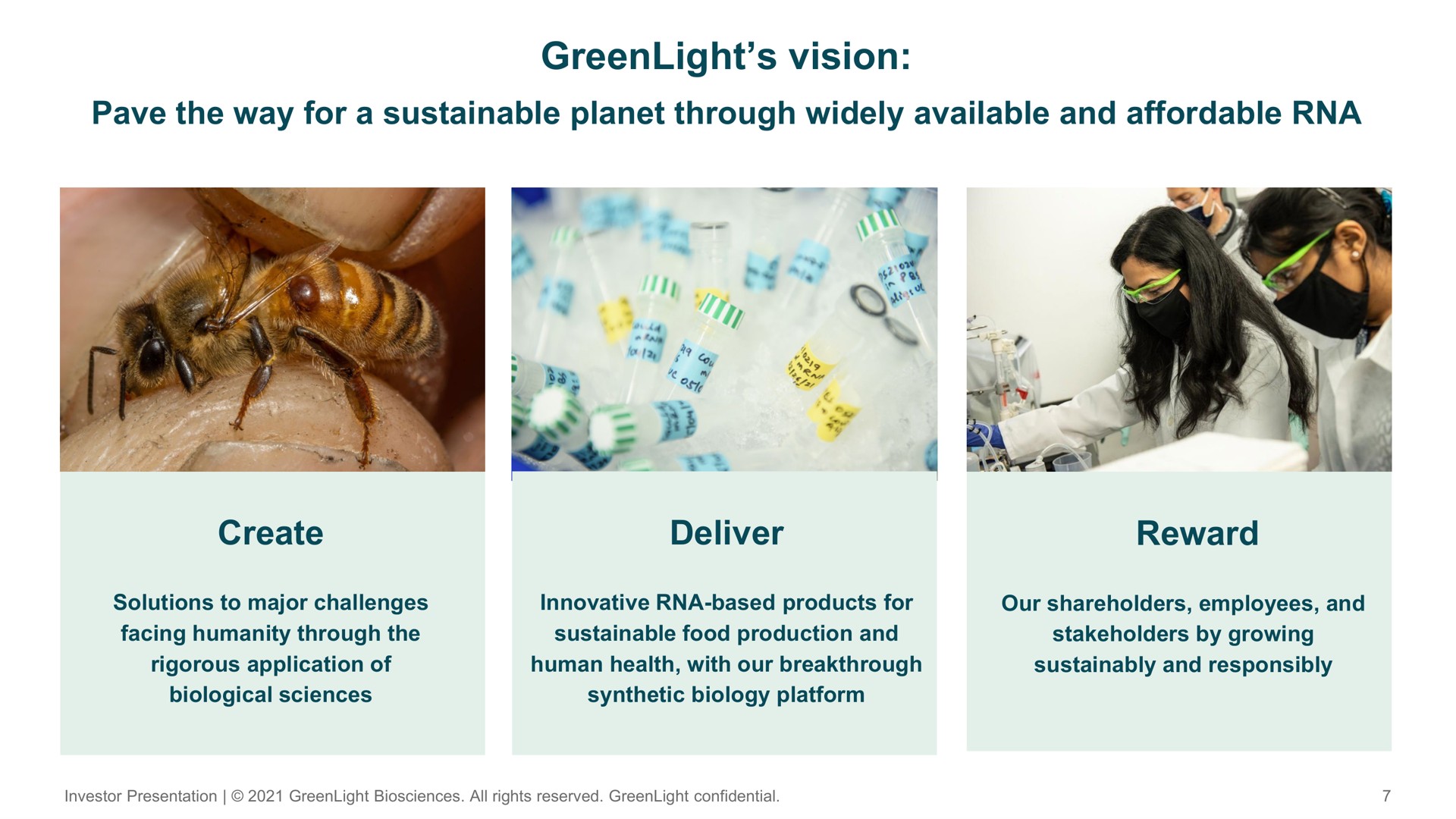 pave the way for a sustainable planet through widely available and affordable vision create deliver reward | GreenLight