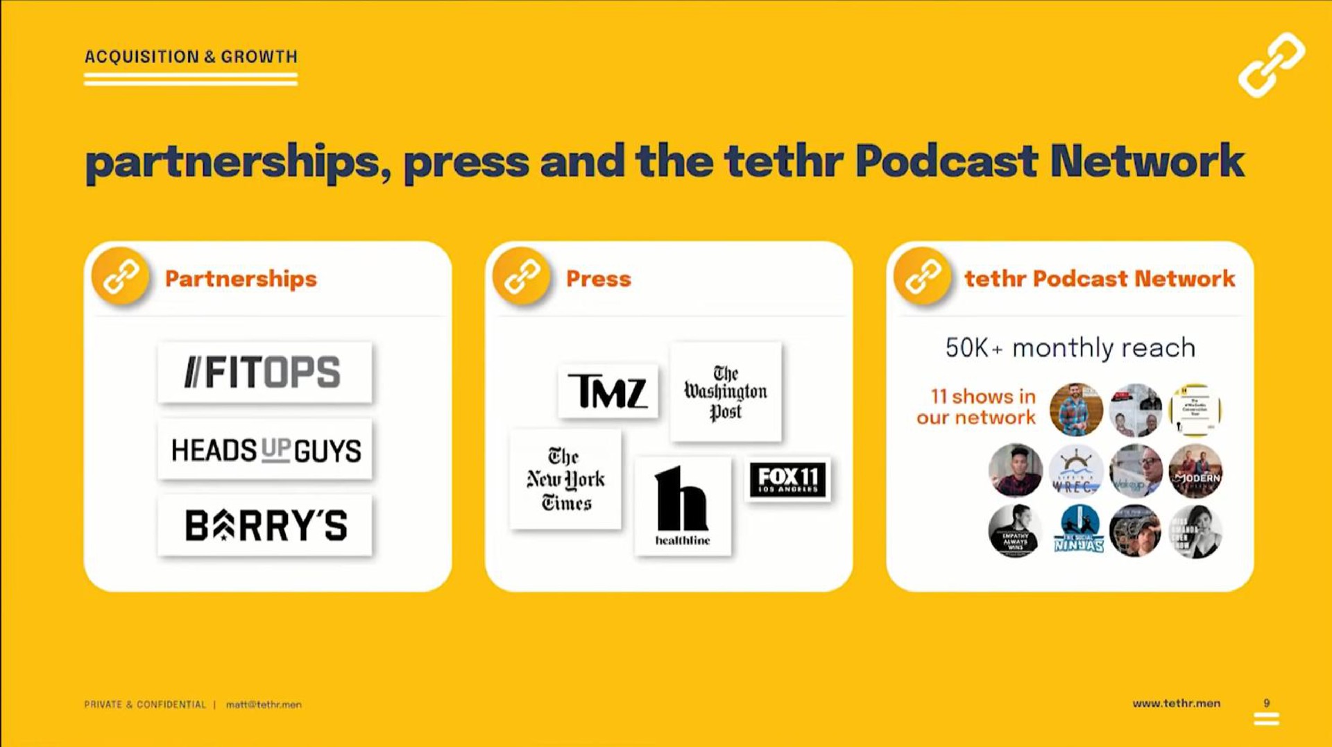 partnerships network heads barry monthly reach shows in our network | Tethr
