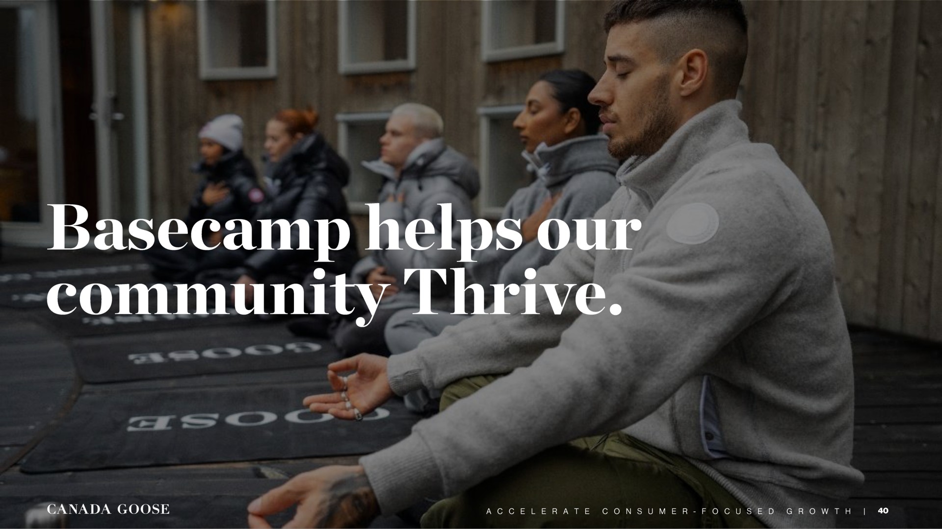 helps our community a focused growth | Canada Goose