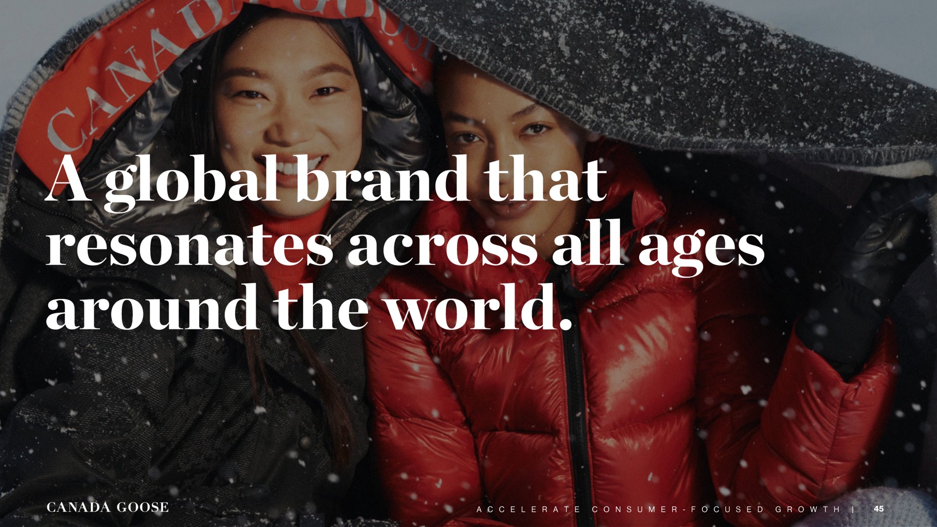 resonates across all ages around the world | Canada Goose