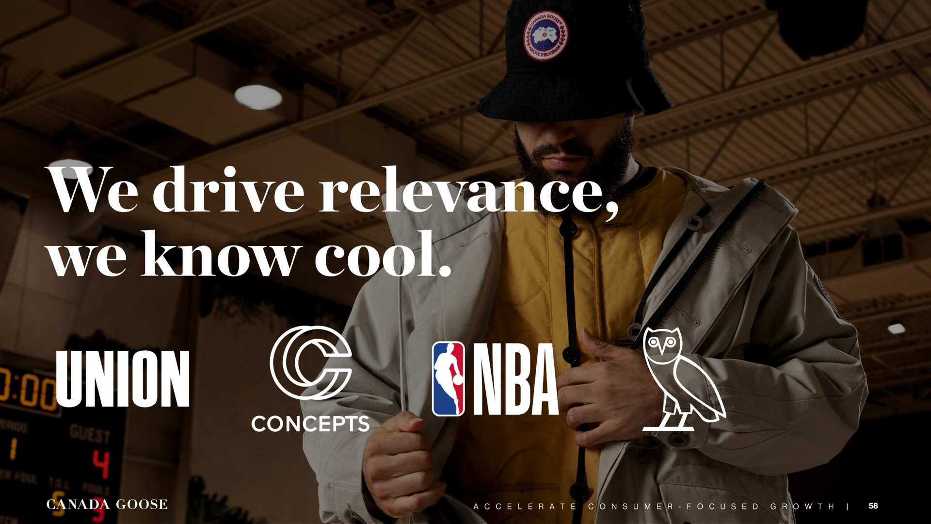 we drive relevance we know cool union concepts | Canada Goose