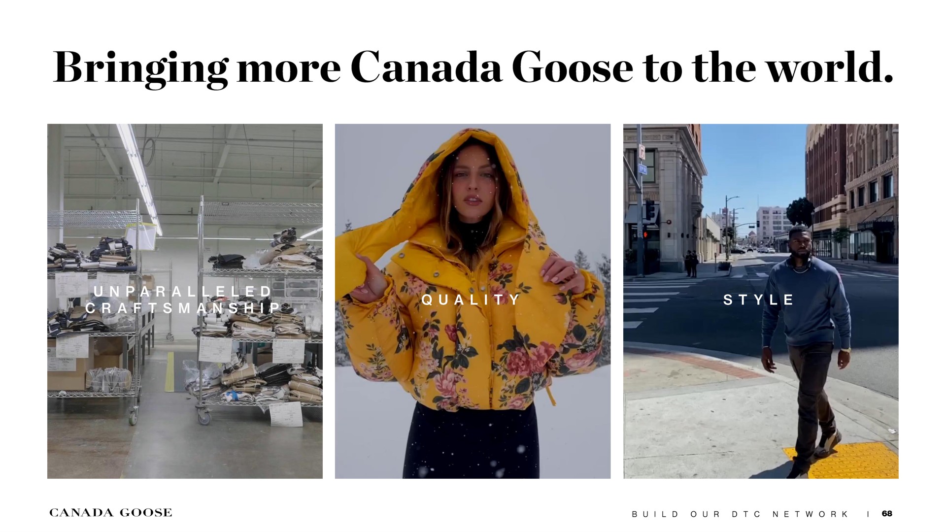 bringing more canada goose to the world | Canada Goose