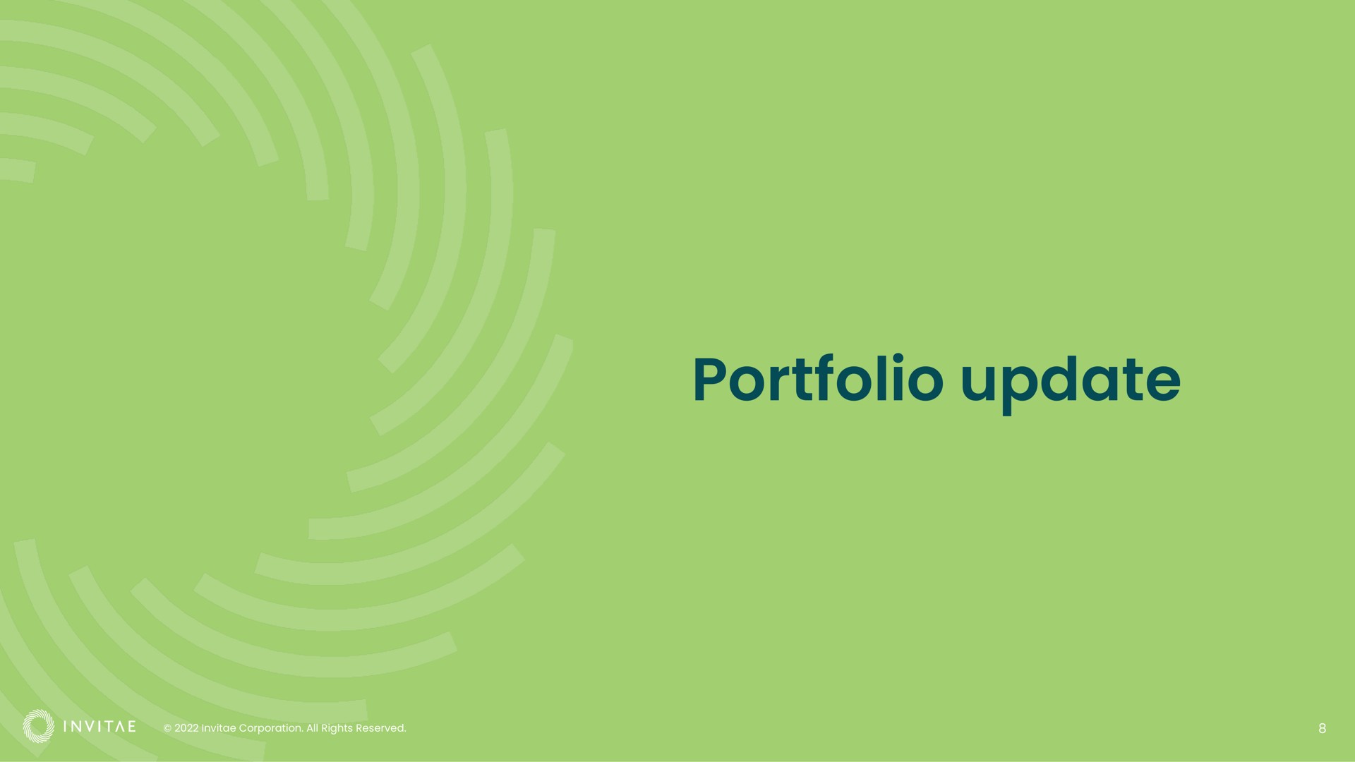 portfolio update | Invitae