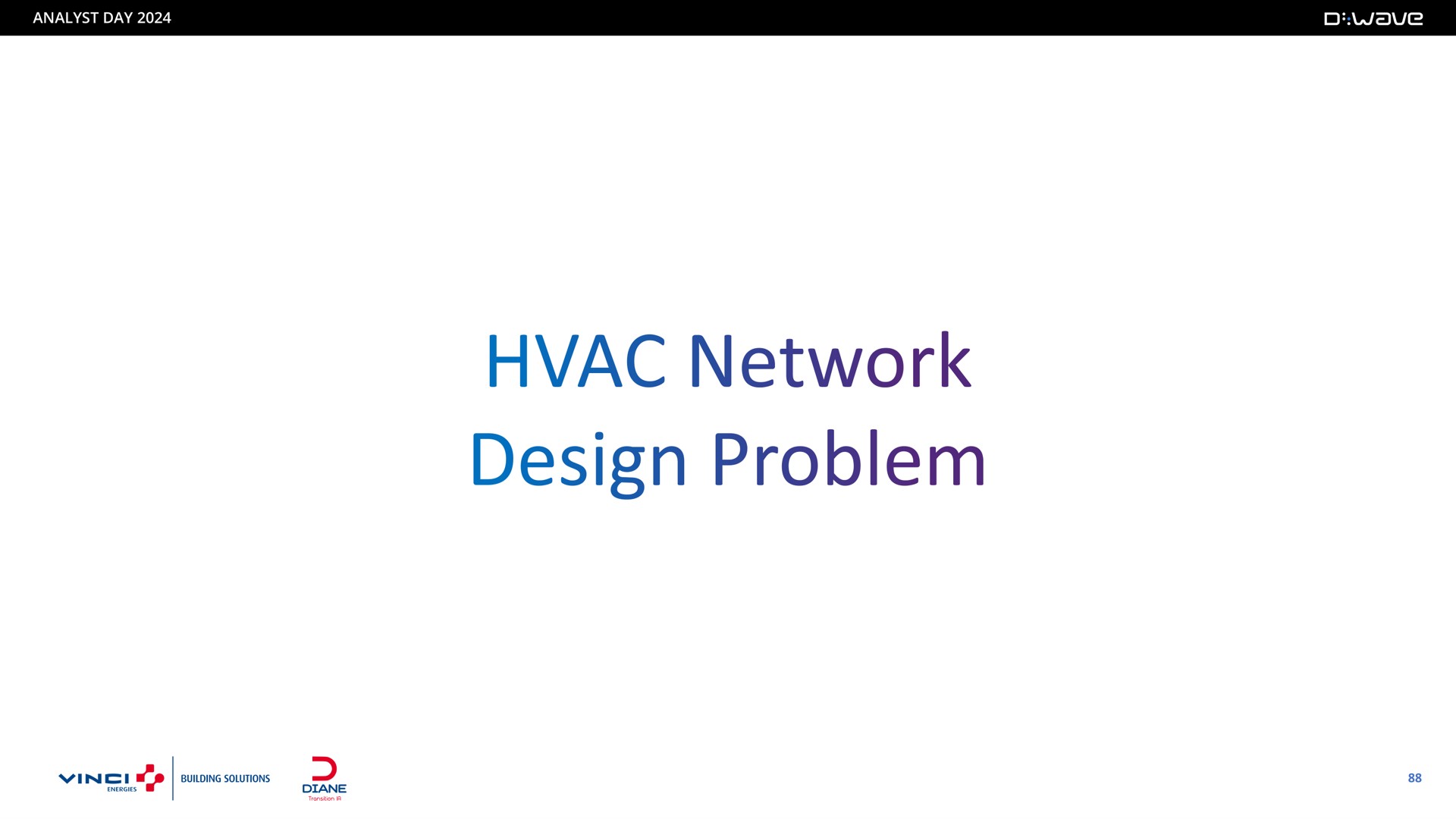 network design problem | D-Wave