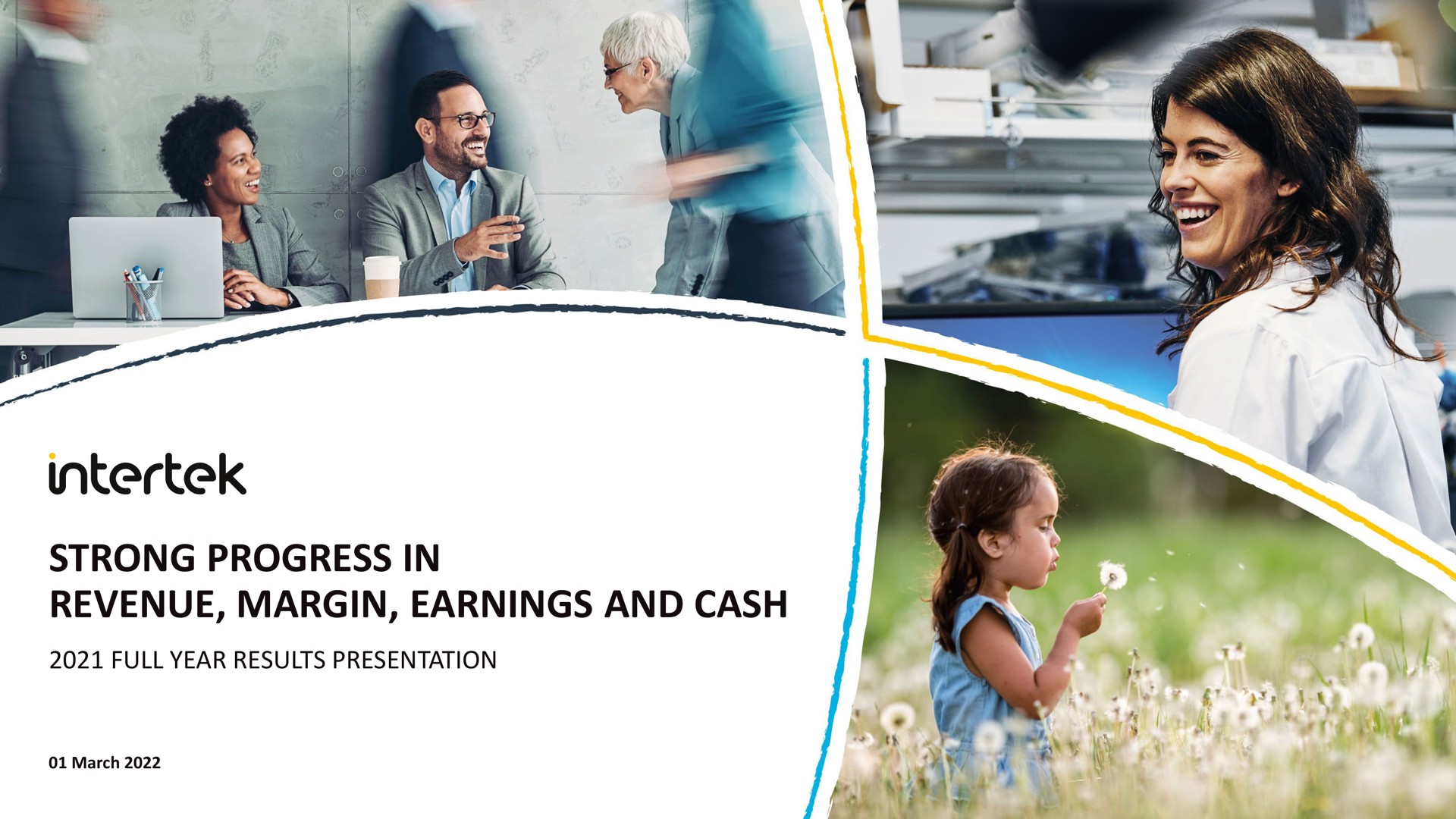 strong progress in revenue margin earnings and cash | Intertek