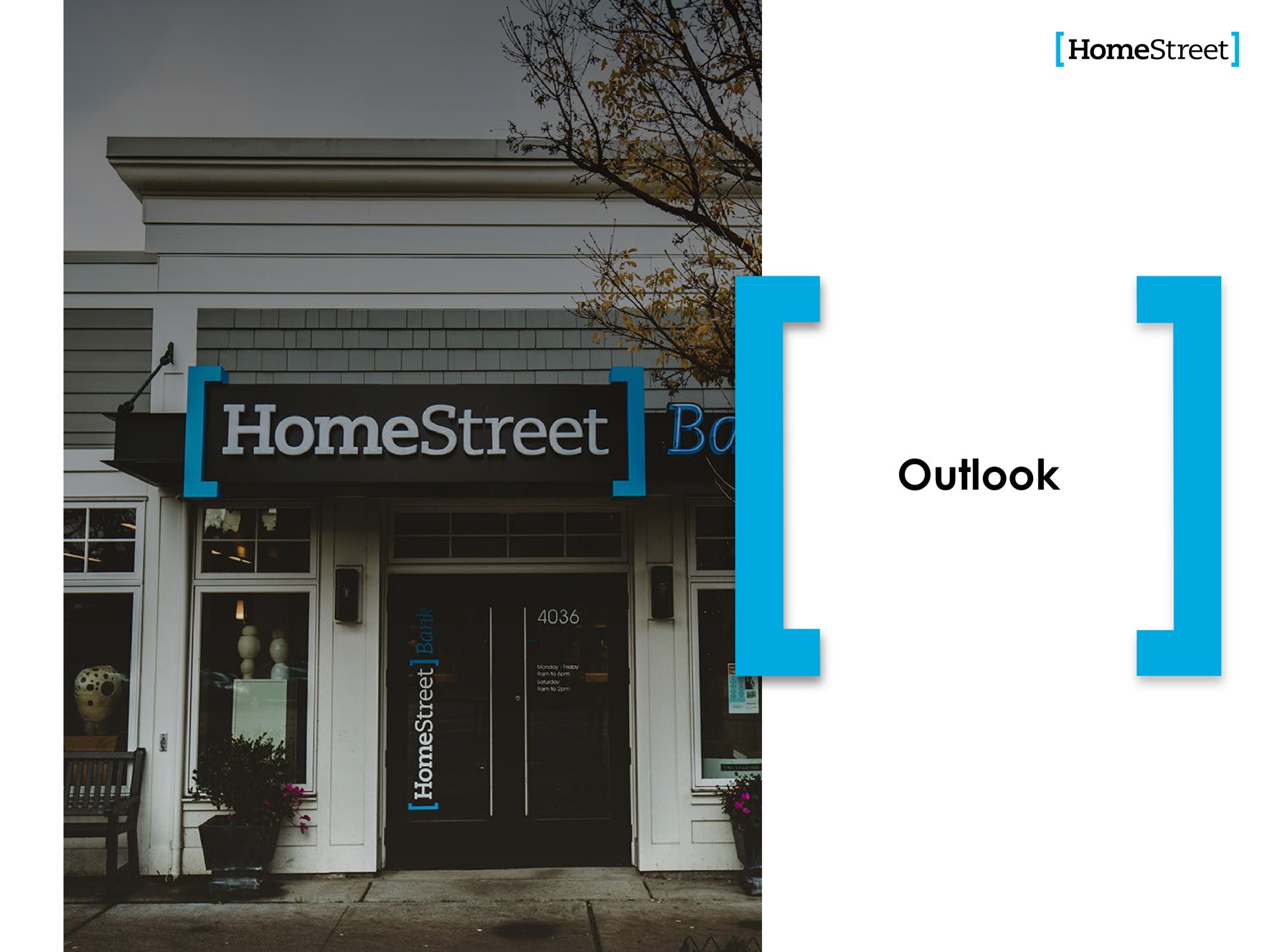 outlook | HomeStreet