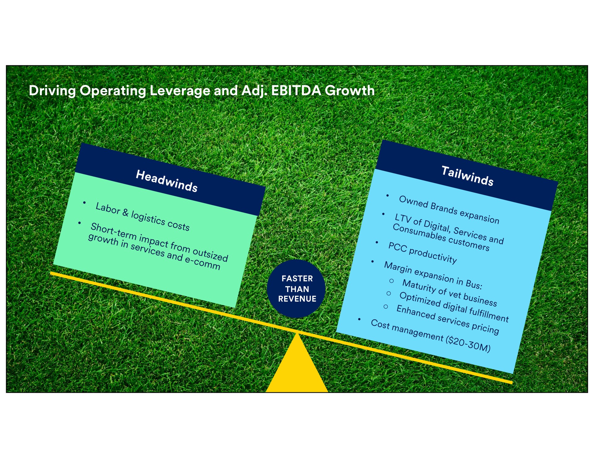 driving operating leverage and growth revenue faster an | Petco