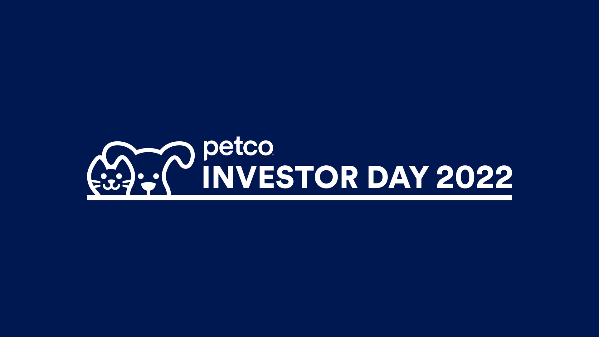 a investor day | Petco
