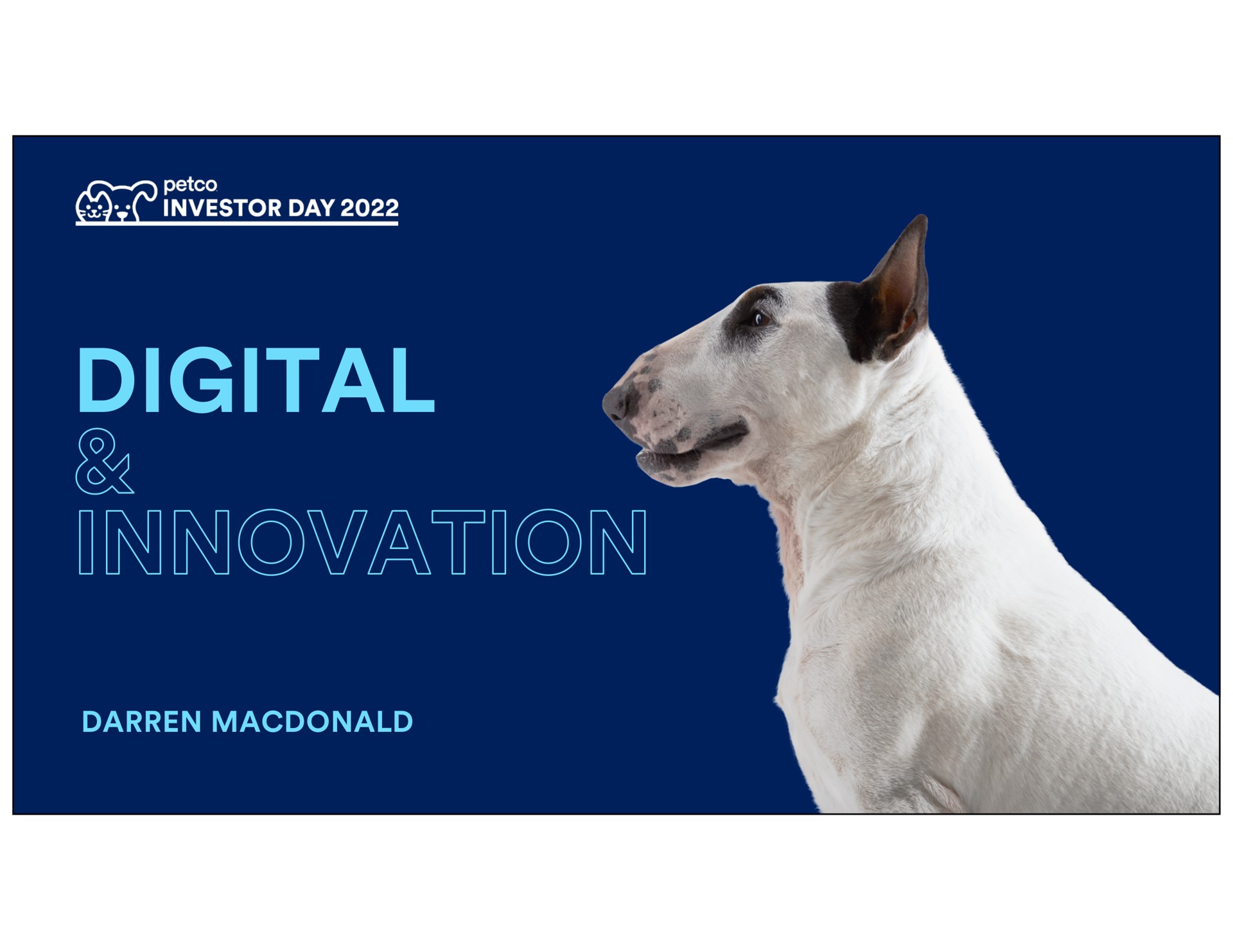 digital investor day innovation | Petco