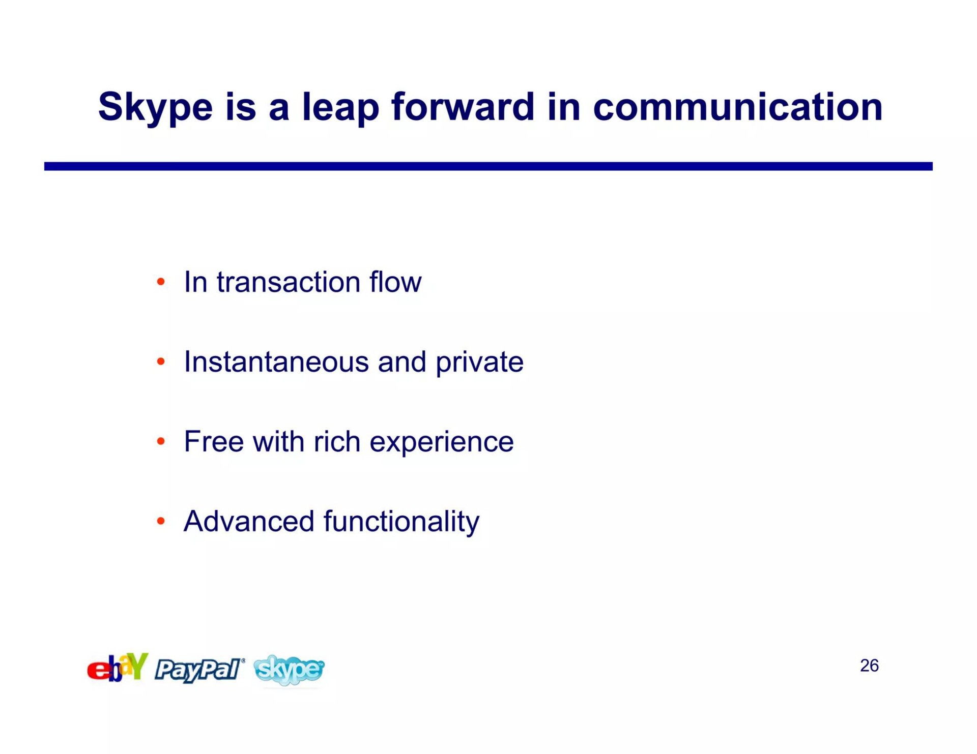 is a leap forward in communication | eBay