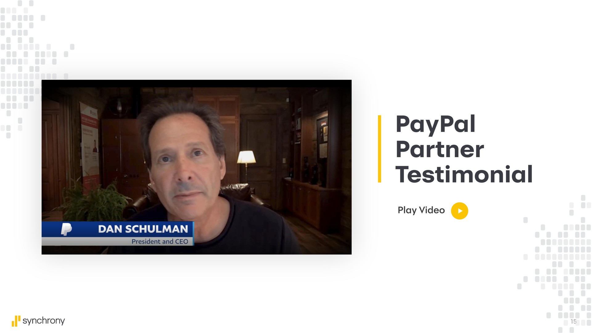 partner testimonial | Synchrony Financial
