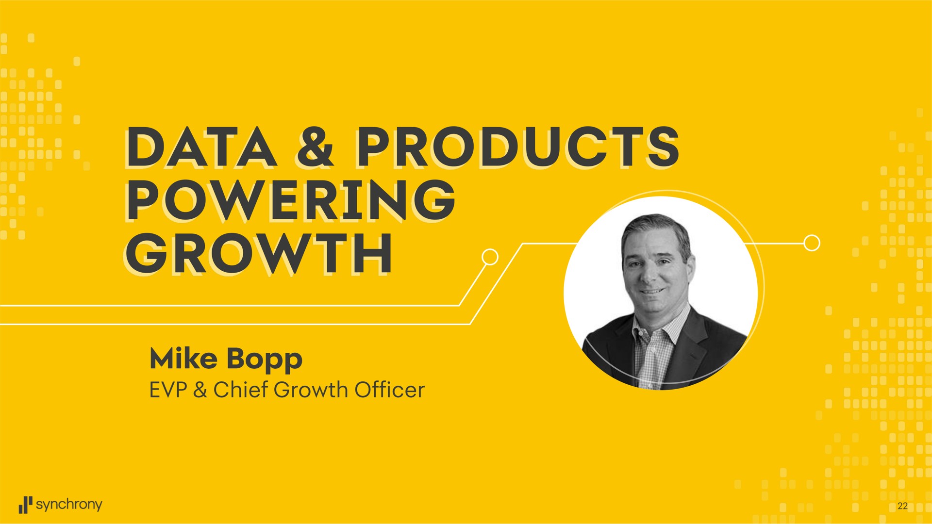 data products powering growth mike | Synchrony Financial