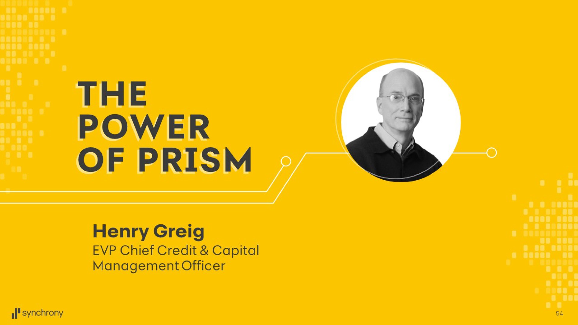 the power of prism henry | Synchrony Financial
