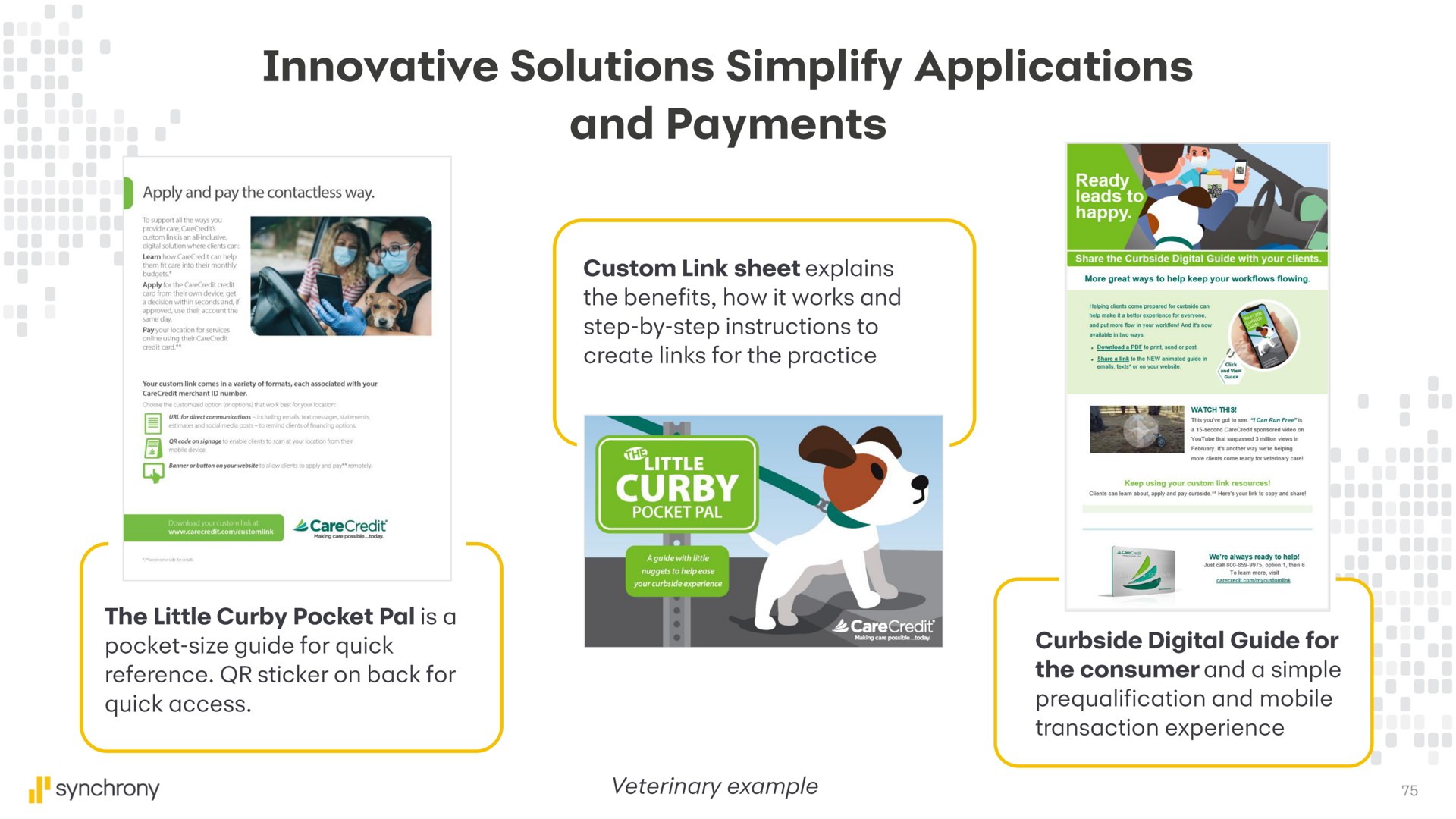 innovative solutions simplify applications and payments | Synchrony Financial