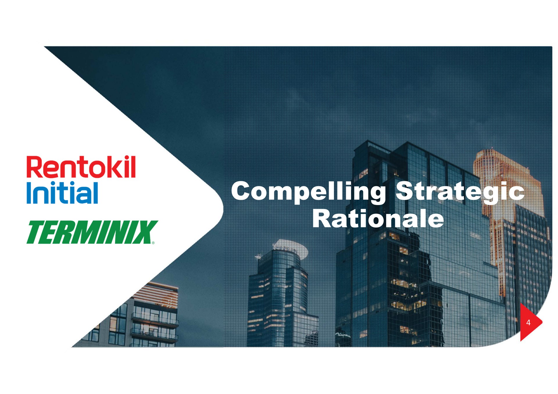 compelling strategic rationale initial | Rentokil Initial