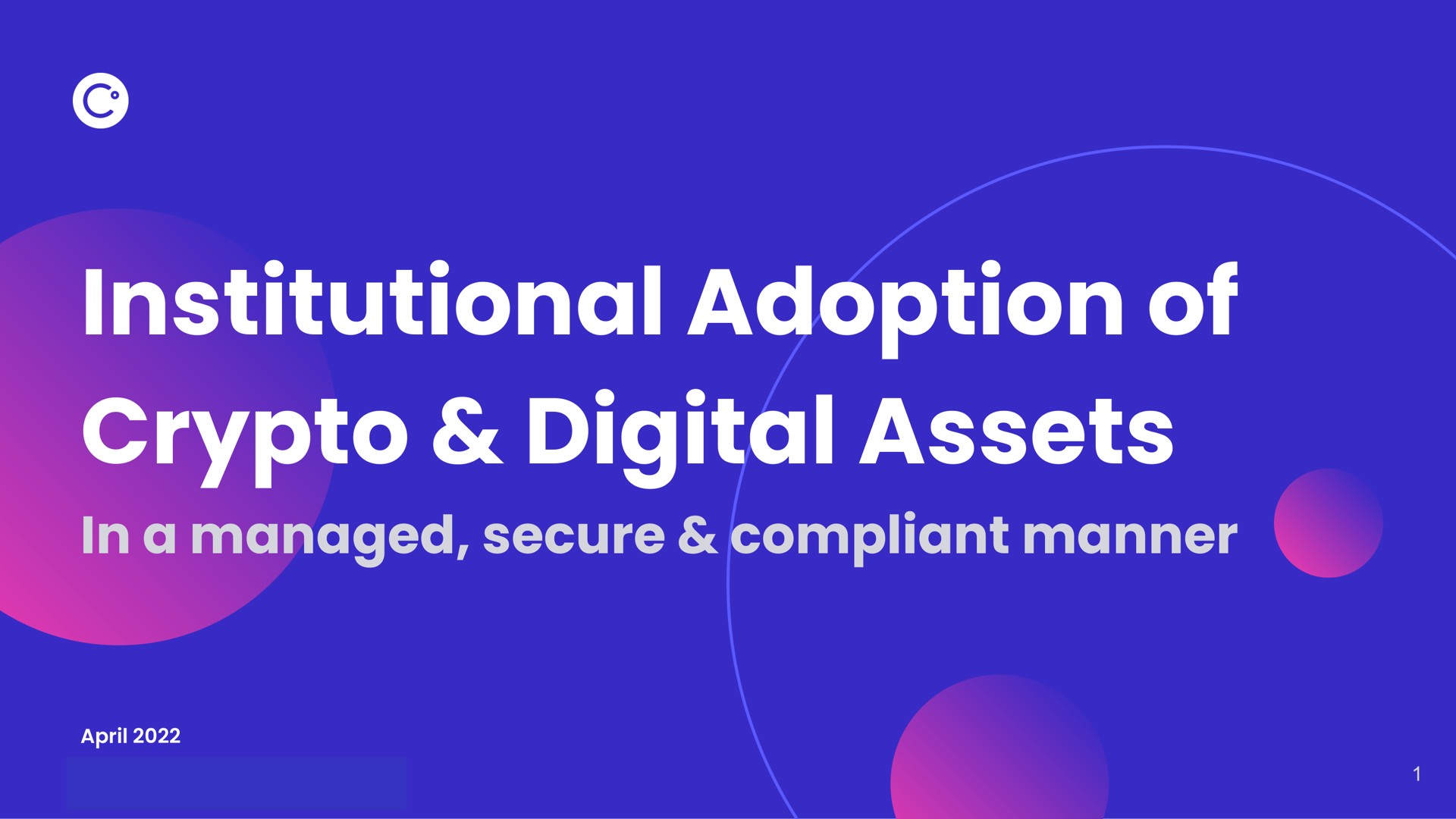 institutional adoption of digital assets in a managed secure compliant manner | Celsius Network