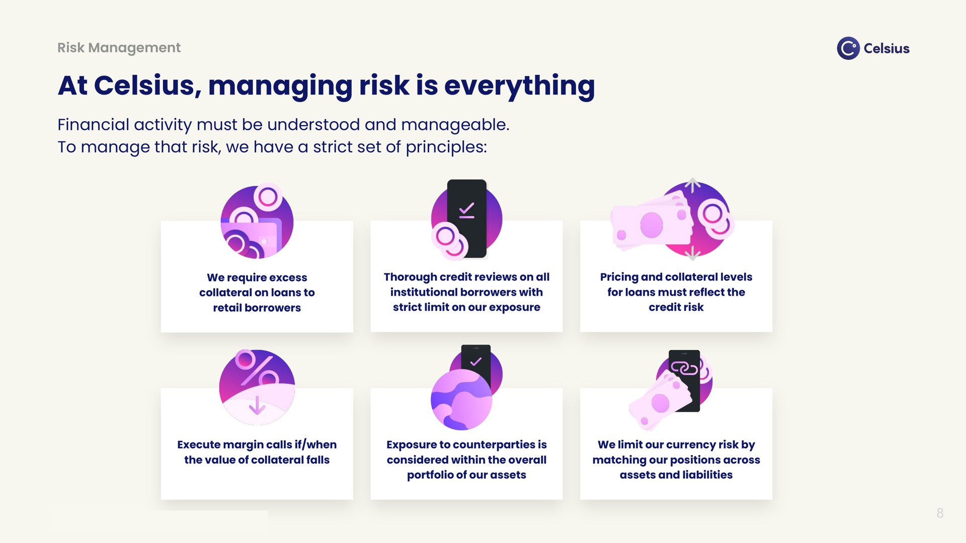at managing risk is everything | Celsius Network
