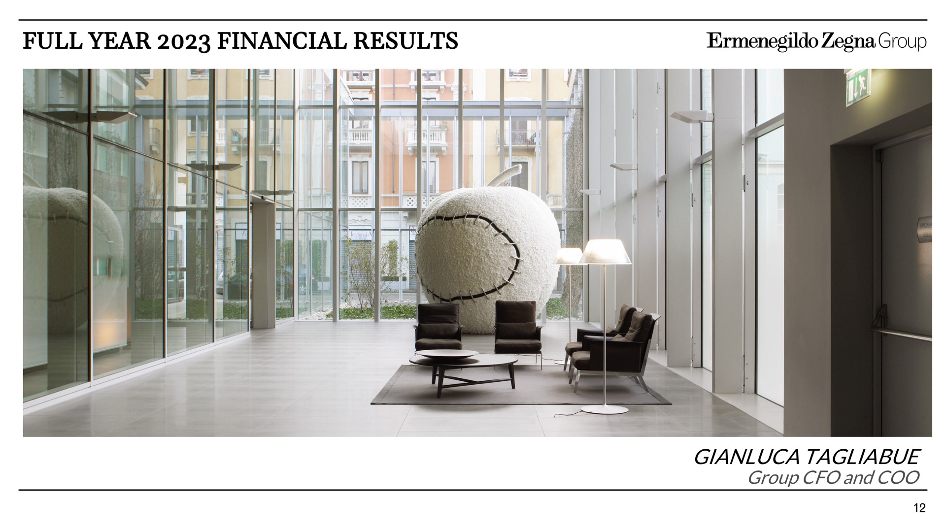 full year financial results a | Zegna