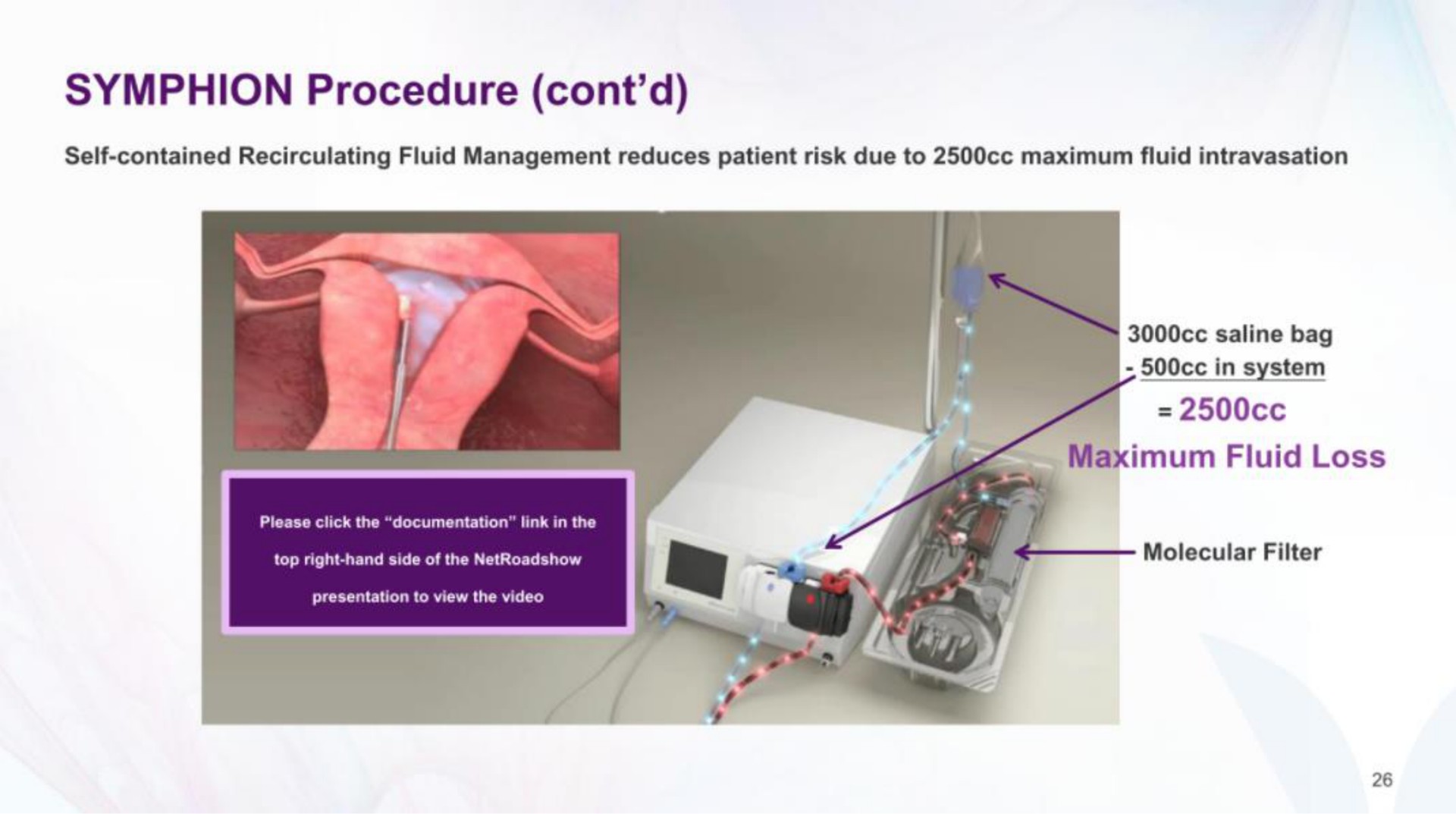 procedure maximum fluid loss | Minerva