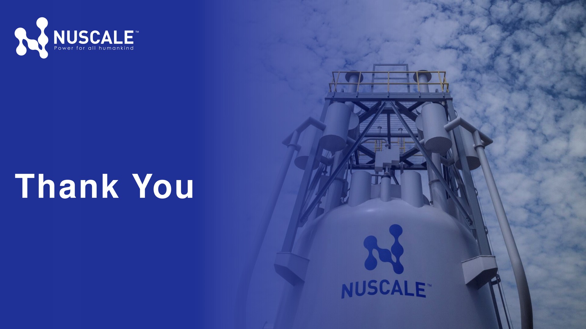 thank you | Nuscale