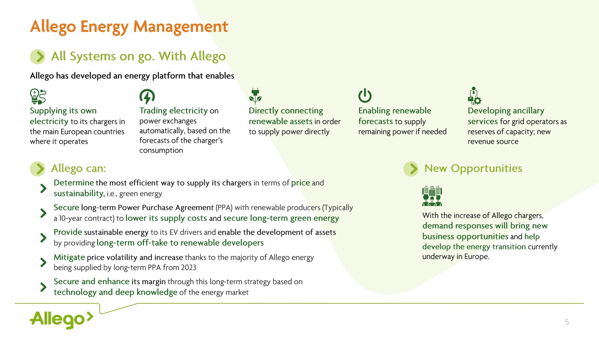 energy management a | Allego