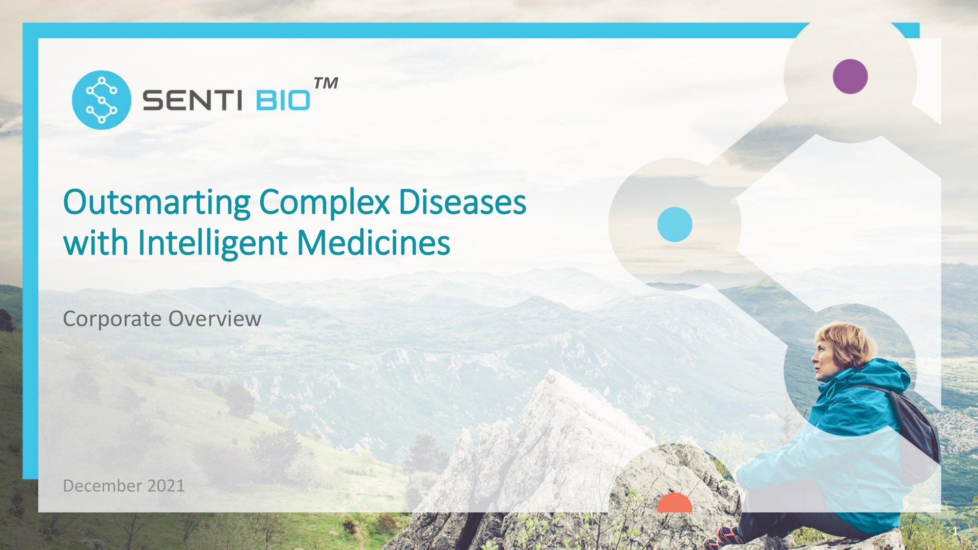outsmarting complex diseases with intelligent medicines corporate overview senti | SentiBio