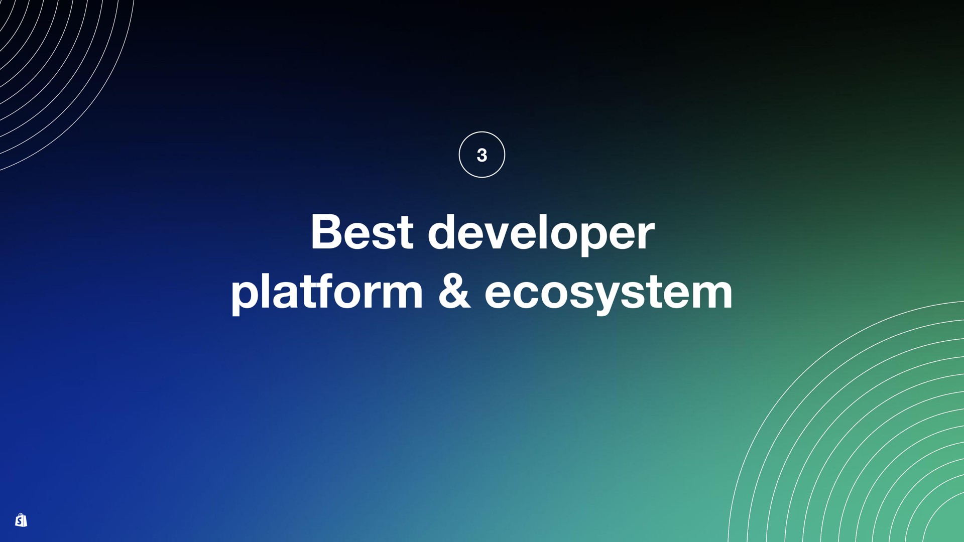 best developer platform ecosystem | Shopify