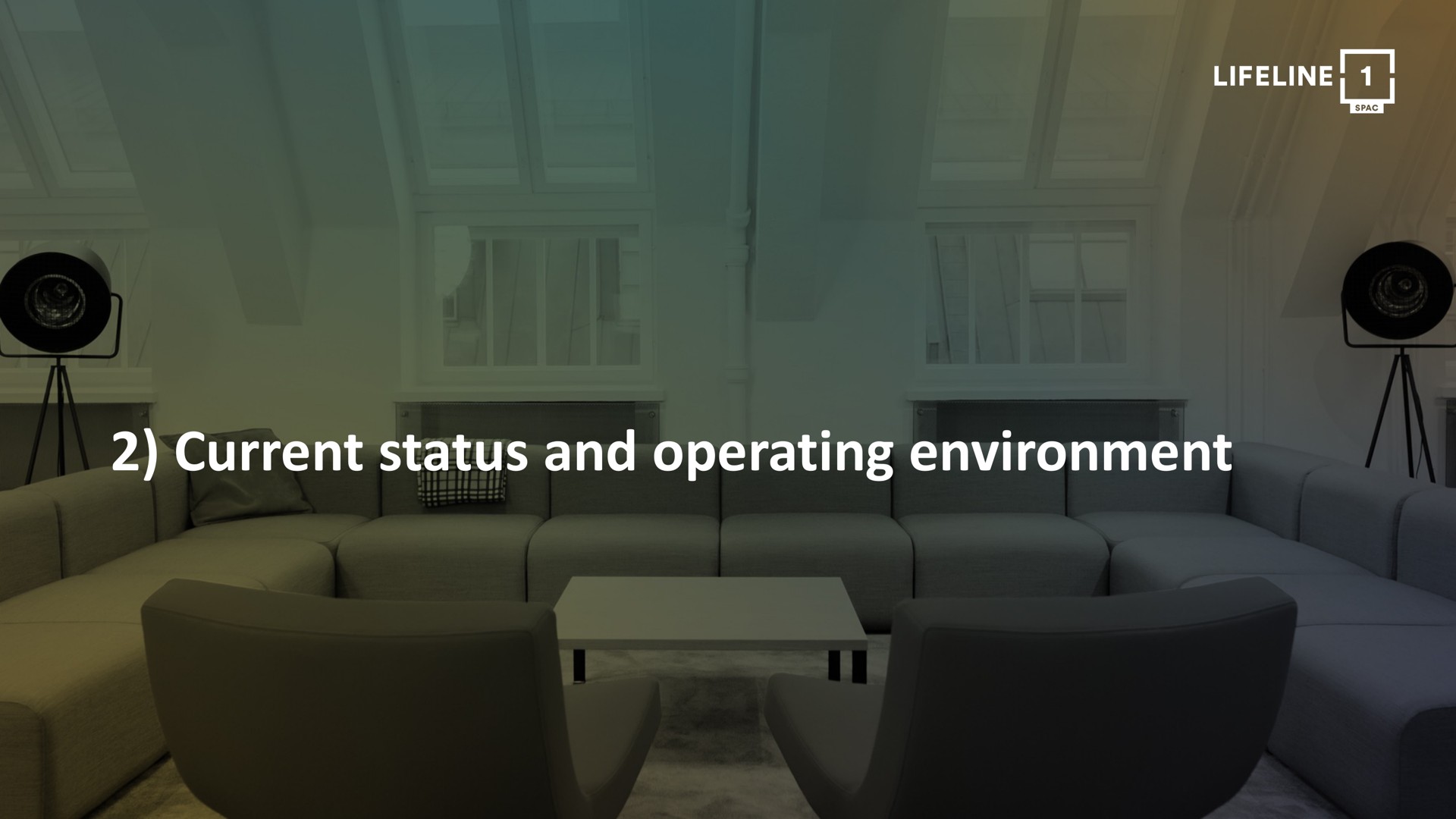 current status and operating environment | Lifeline SPAC 1