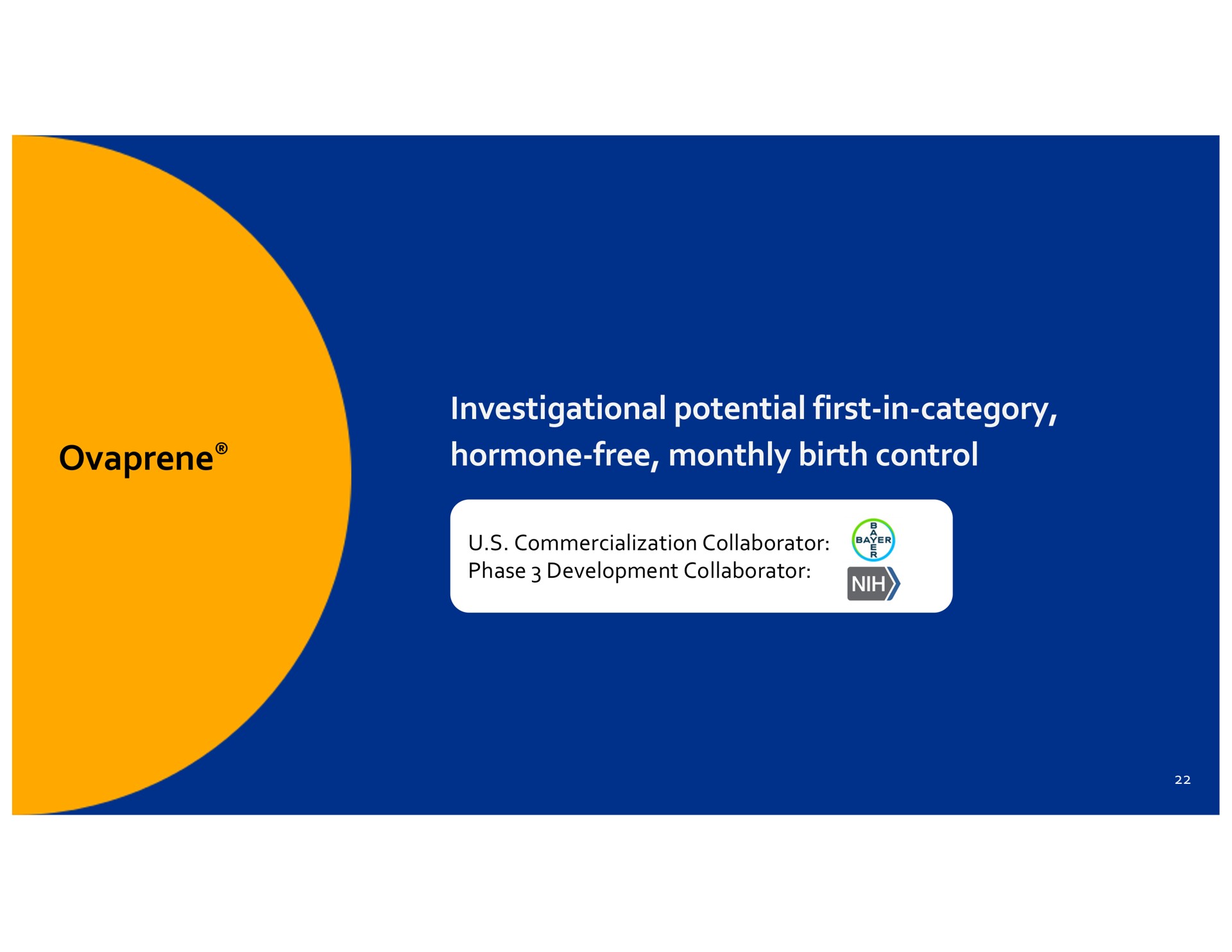 investigational potential first in category hormone free monthly birth control commercialization collaborator phase development collaborator | Dare Bioscience