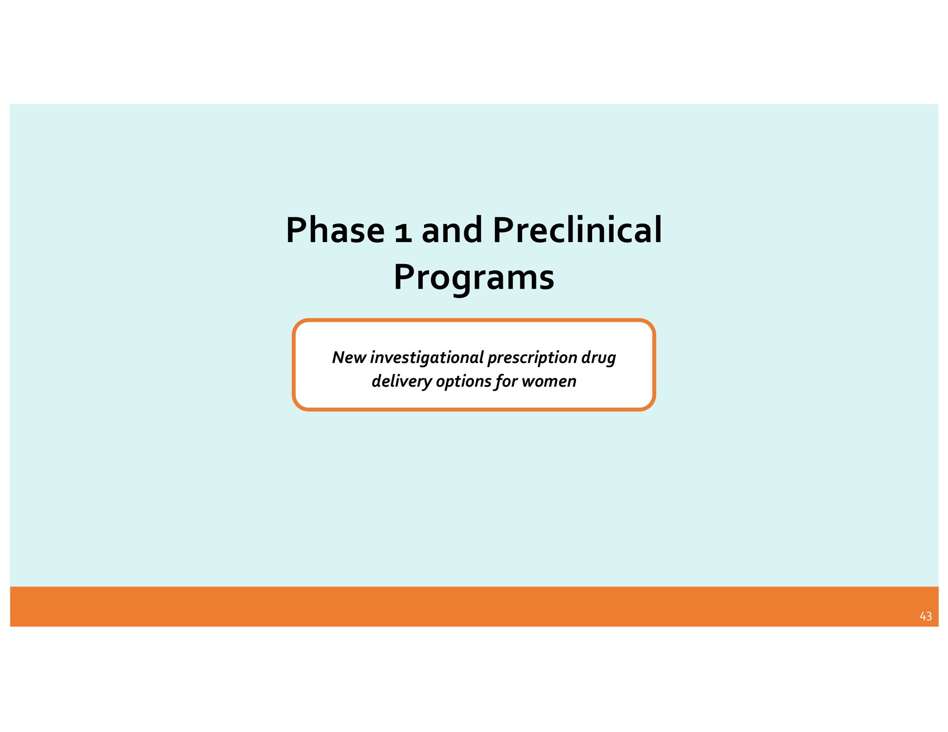 phase and preclinical programs new investigational prescription drug delivery options for women | Dare Bioscience
