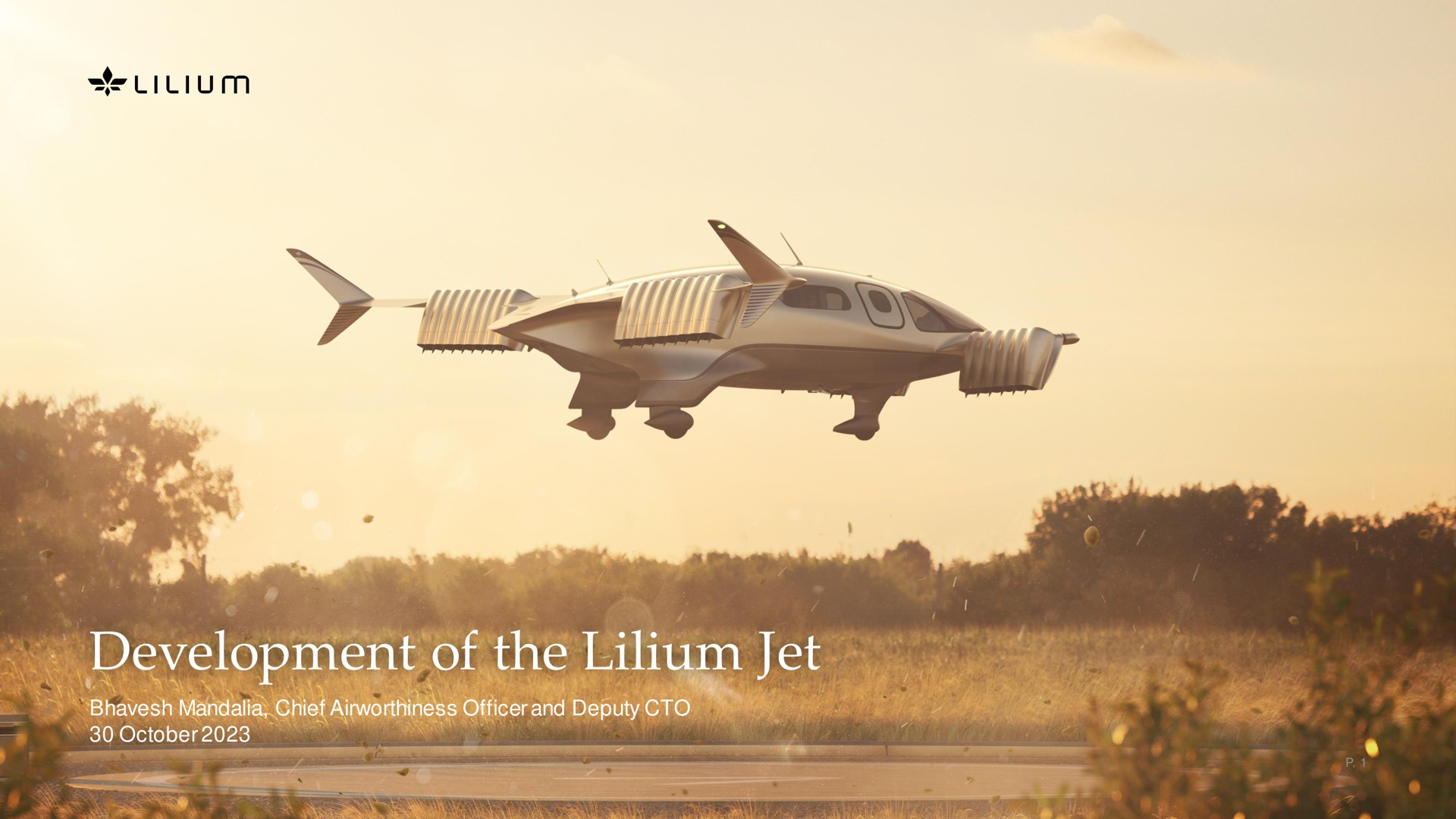 development of the jet | Lilium