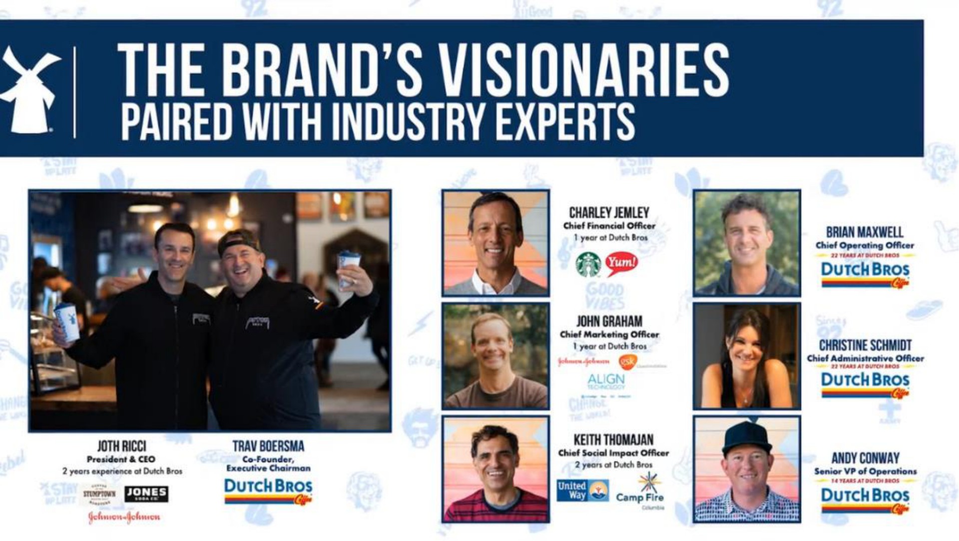 paired with industry experts | Dutch Bros
