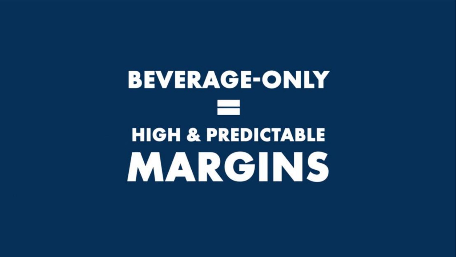 beverage only high predictable margins | Dutch Bros