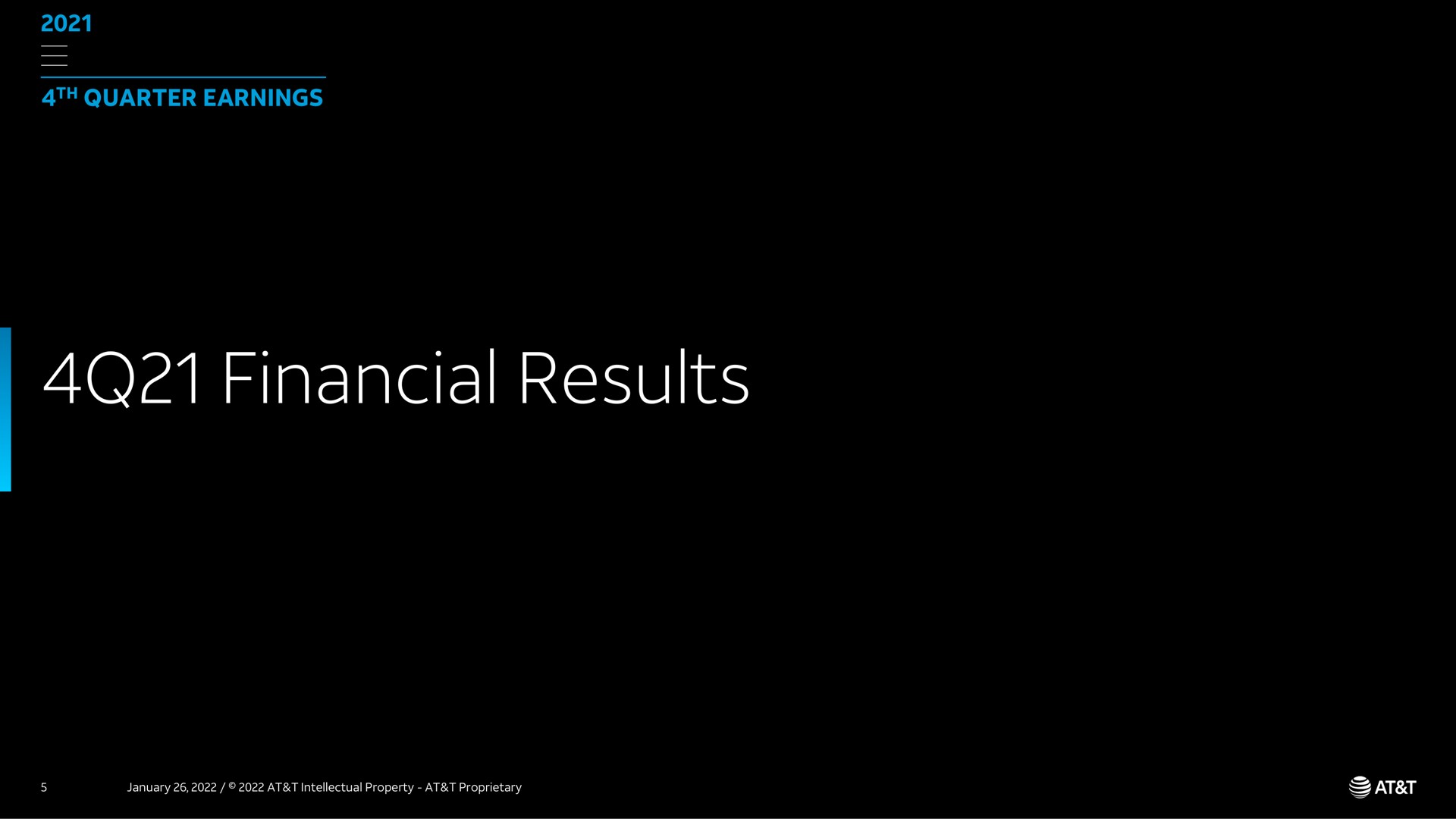 financial results | AT&T