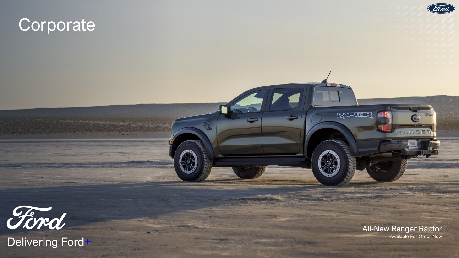 corporate delivering ford all new ranger raptor bee as | Ford