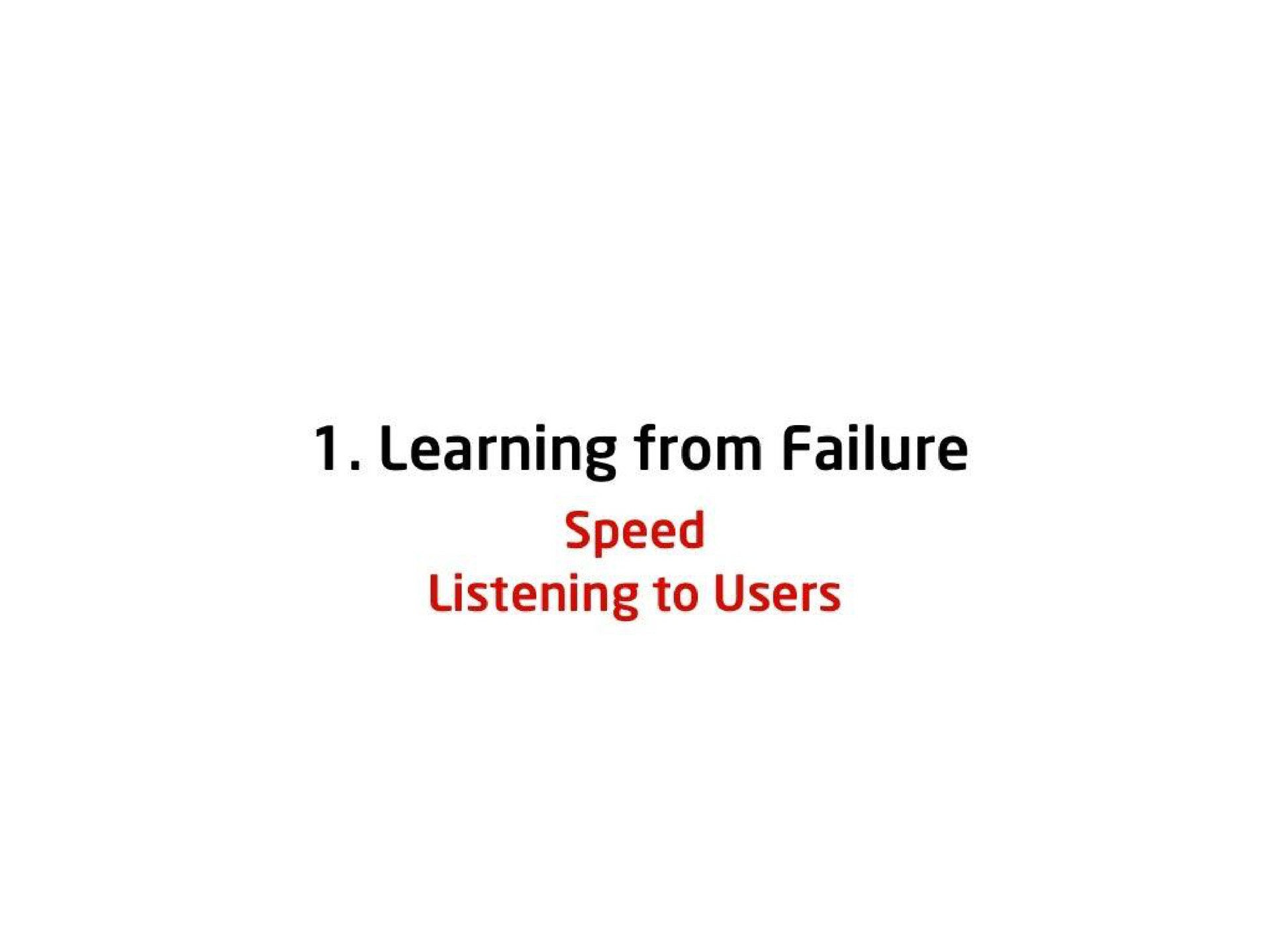 learning from failure speed listening to users | Kakao
