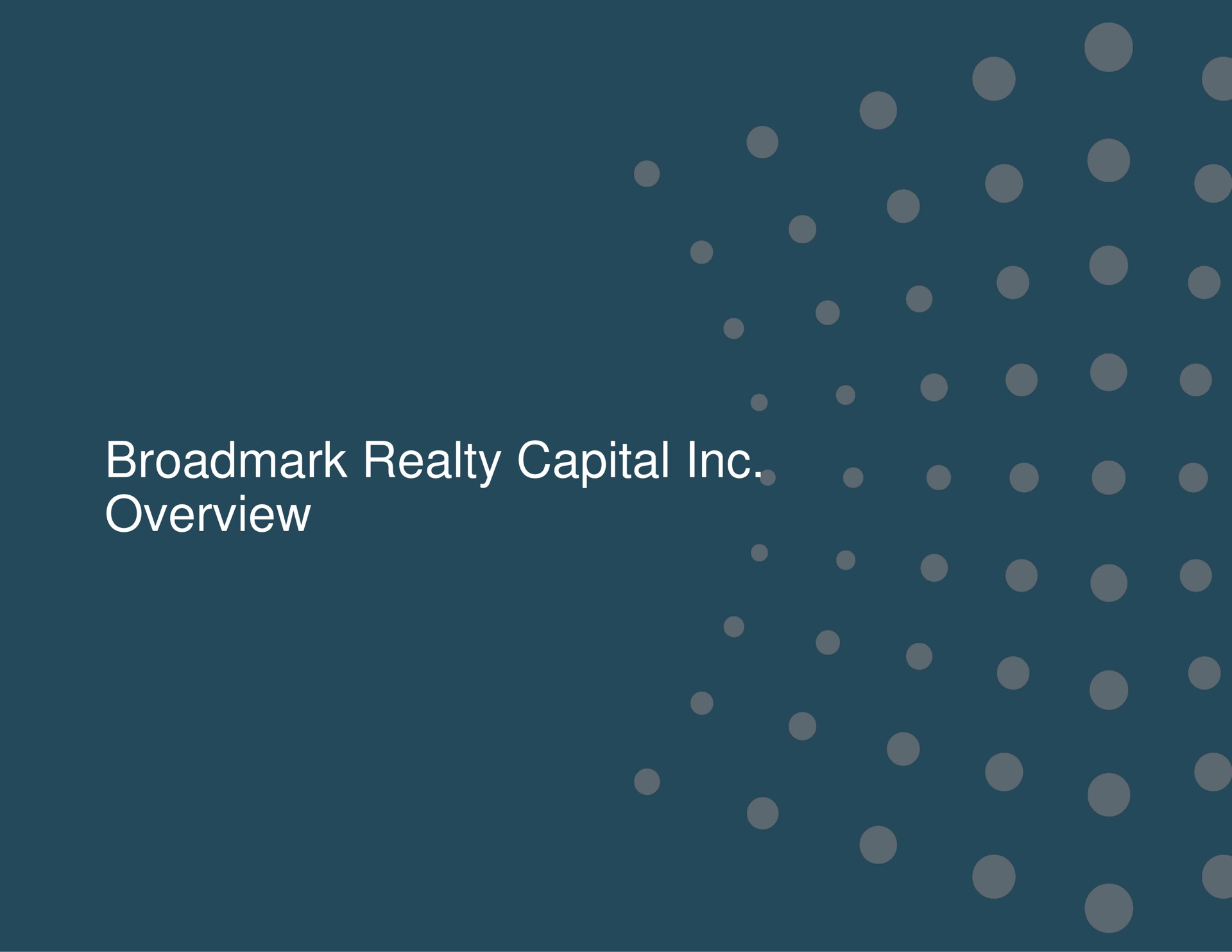 realty capital overview | Ready Capital