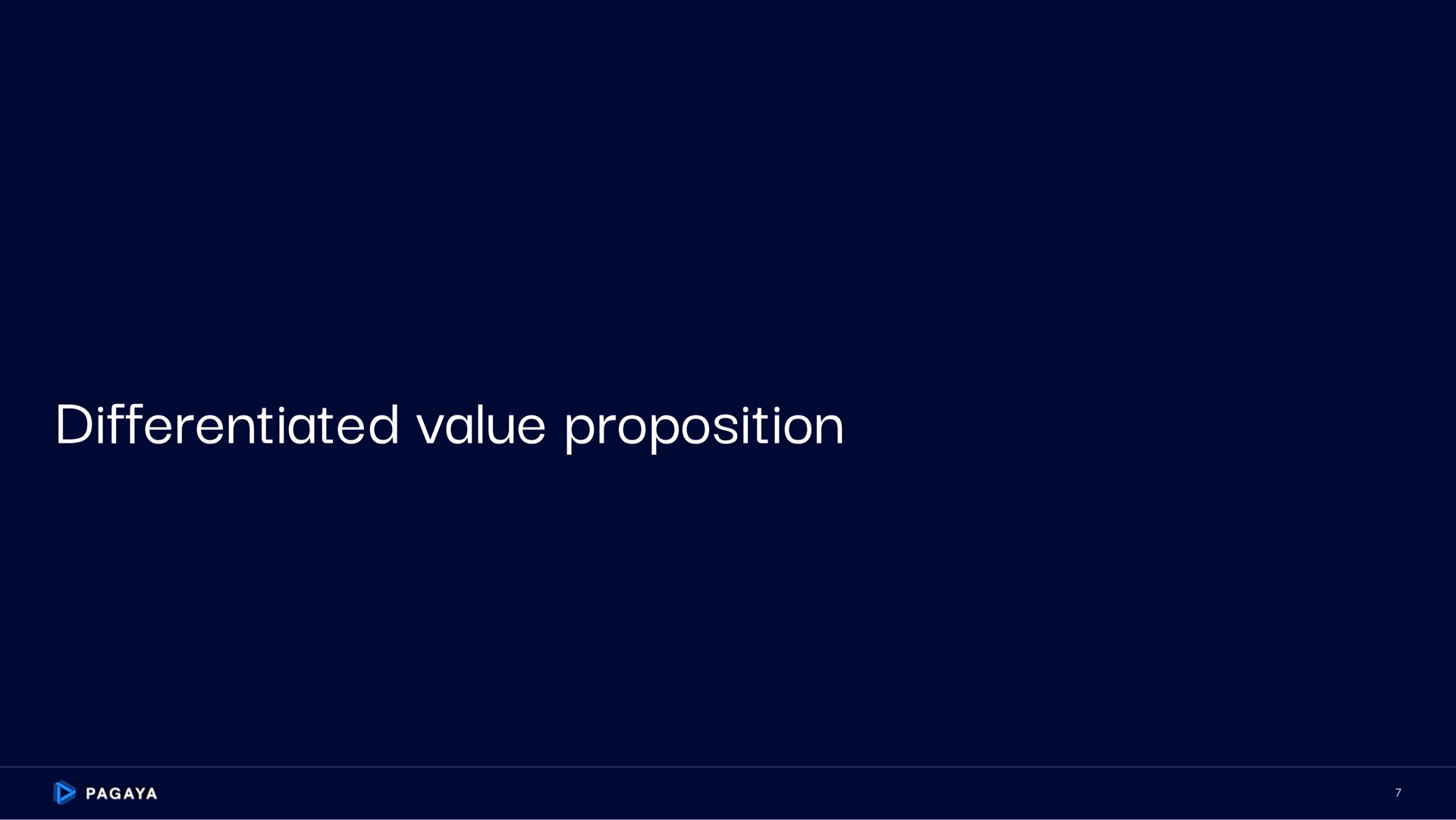 differentiated value proposition | Pagaya